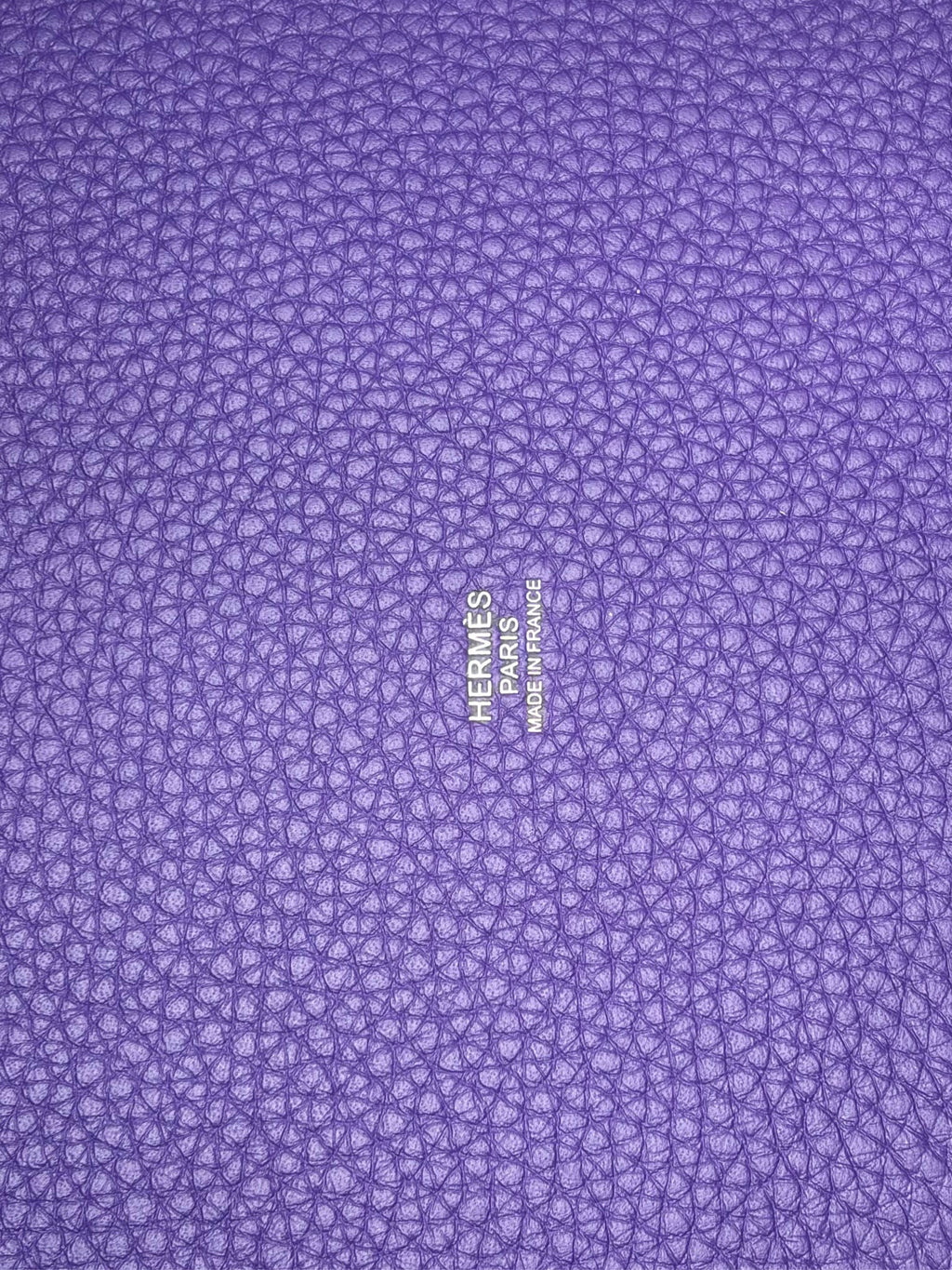 Hermès Picotin 22 Clemence Purple Palladium Hardware