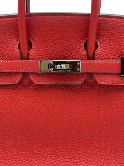 Hermès Birkin 25 Togo Geranium Palladium Hardware