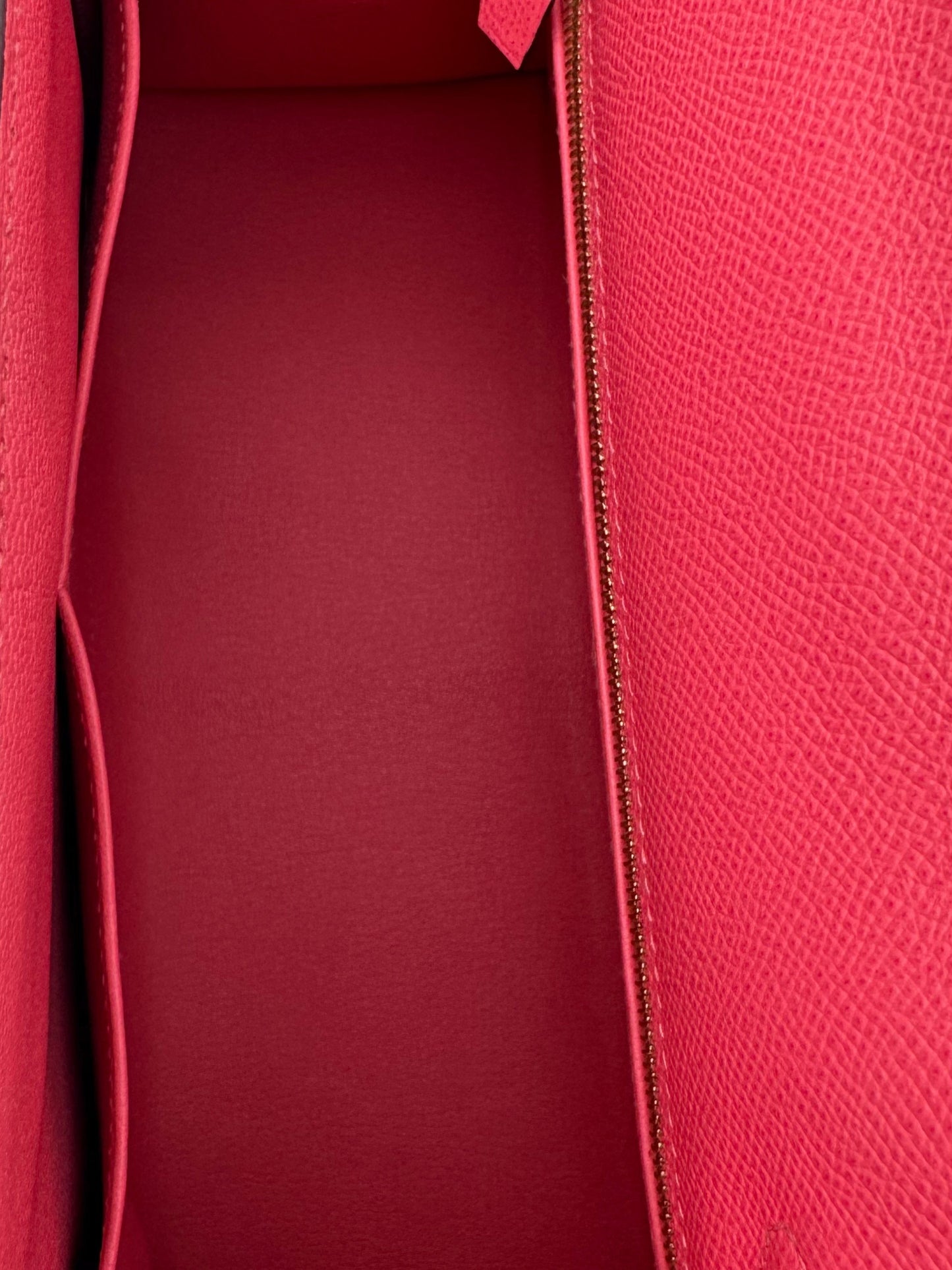 Hermès Kelly 28 Epsom Rose Azalee Gold Hardware