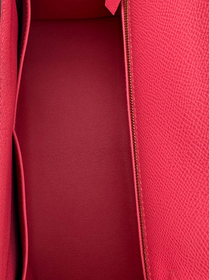 Hermès Kelly 28 Epsom Rose Azalee Gold Hardware