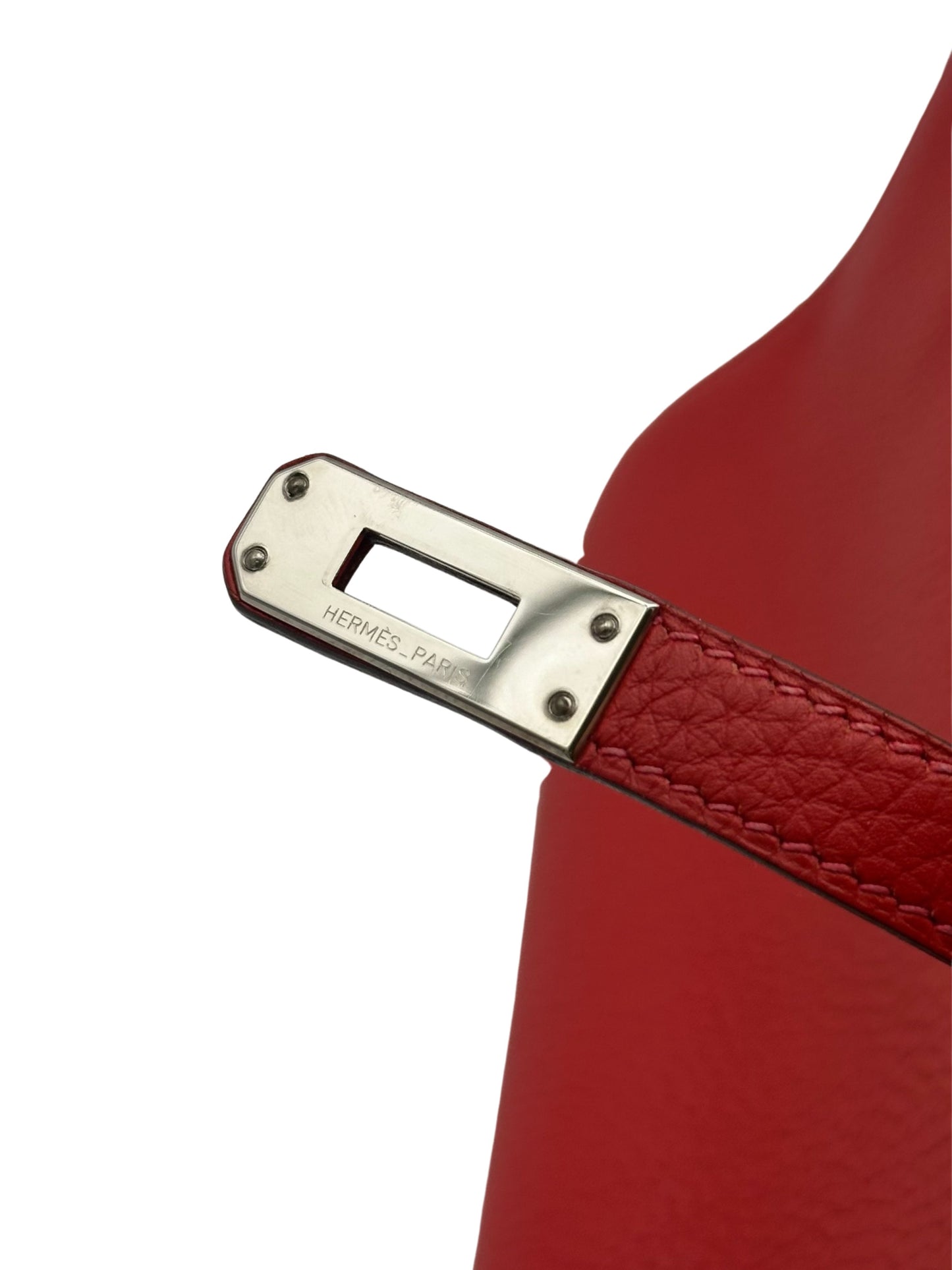 Hermès Birkin 25 Togo Geranium Palladium Hardware