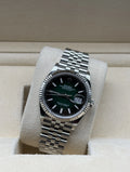 Rolex Datejust 36mm Steel Green Ombre Dial