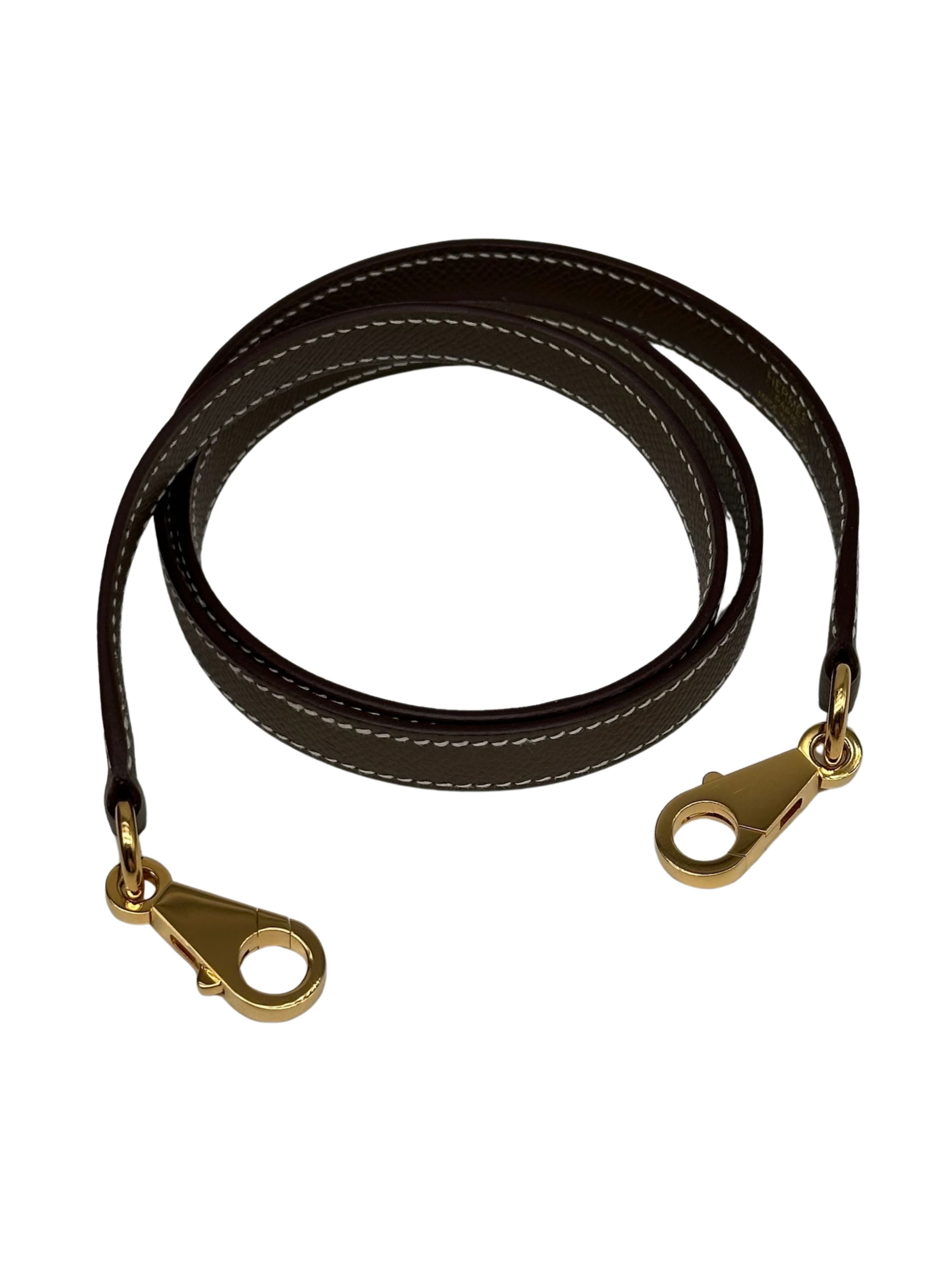 Hermès Kelly 28 Epsom Etoupe Gold Hardware