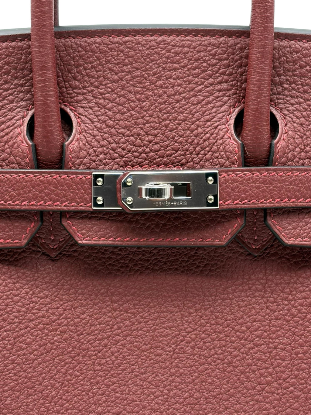Hermès Birkin 25 Togo Rouge H Palladium Hardware