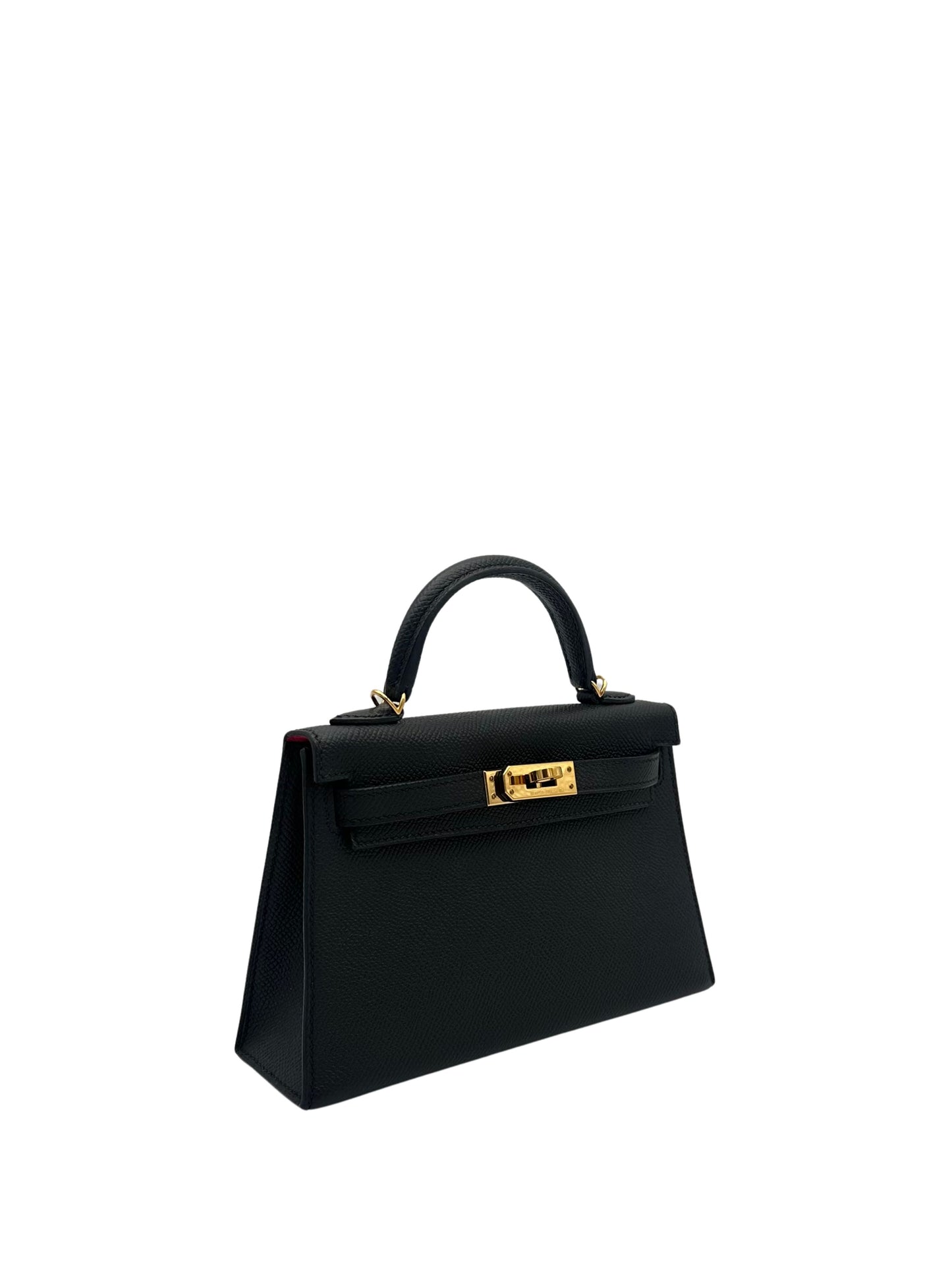 Hermès Kelly Mini HSS Epsom Black/Rose Extreme