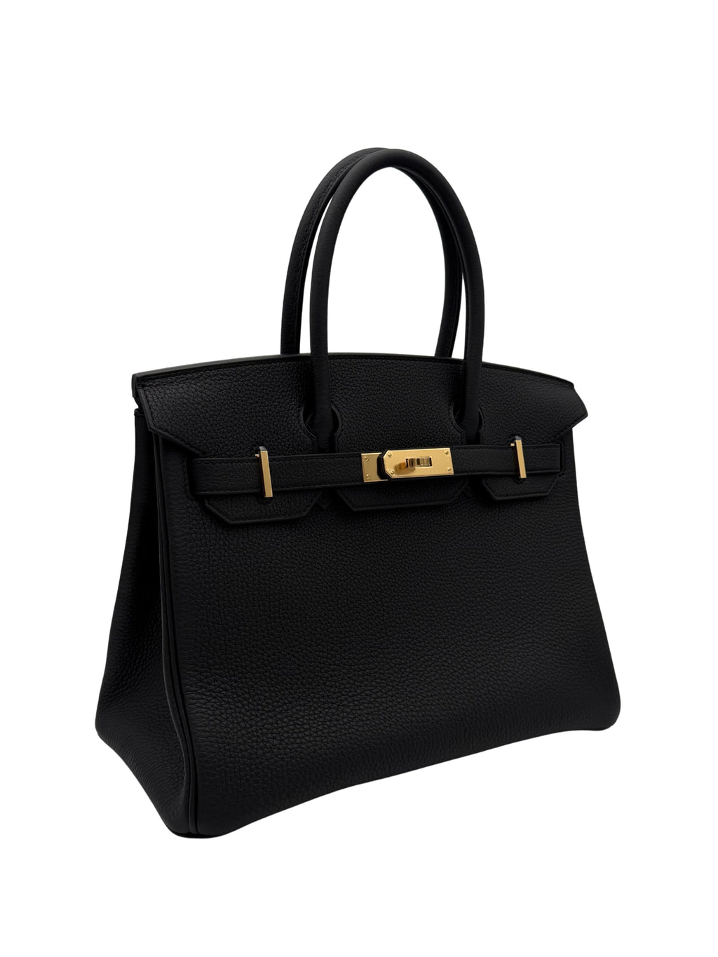 Hermès Birkin 30 Togo Black Gold Hardware