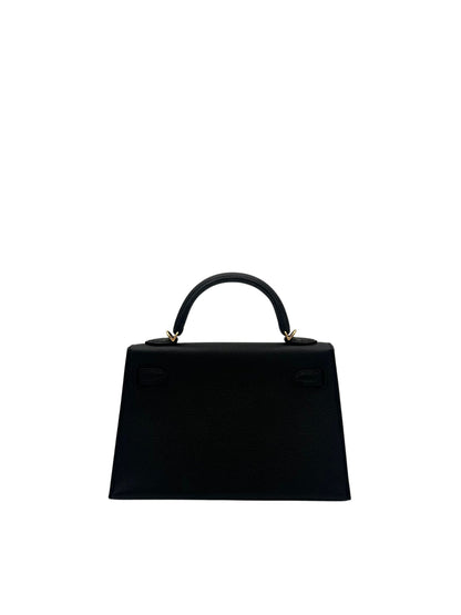 Hermès Kelly Mini HSS Epsom Black/Rose Extreme