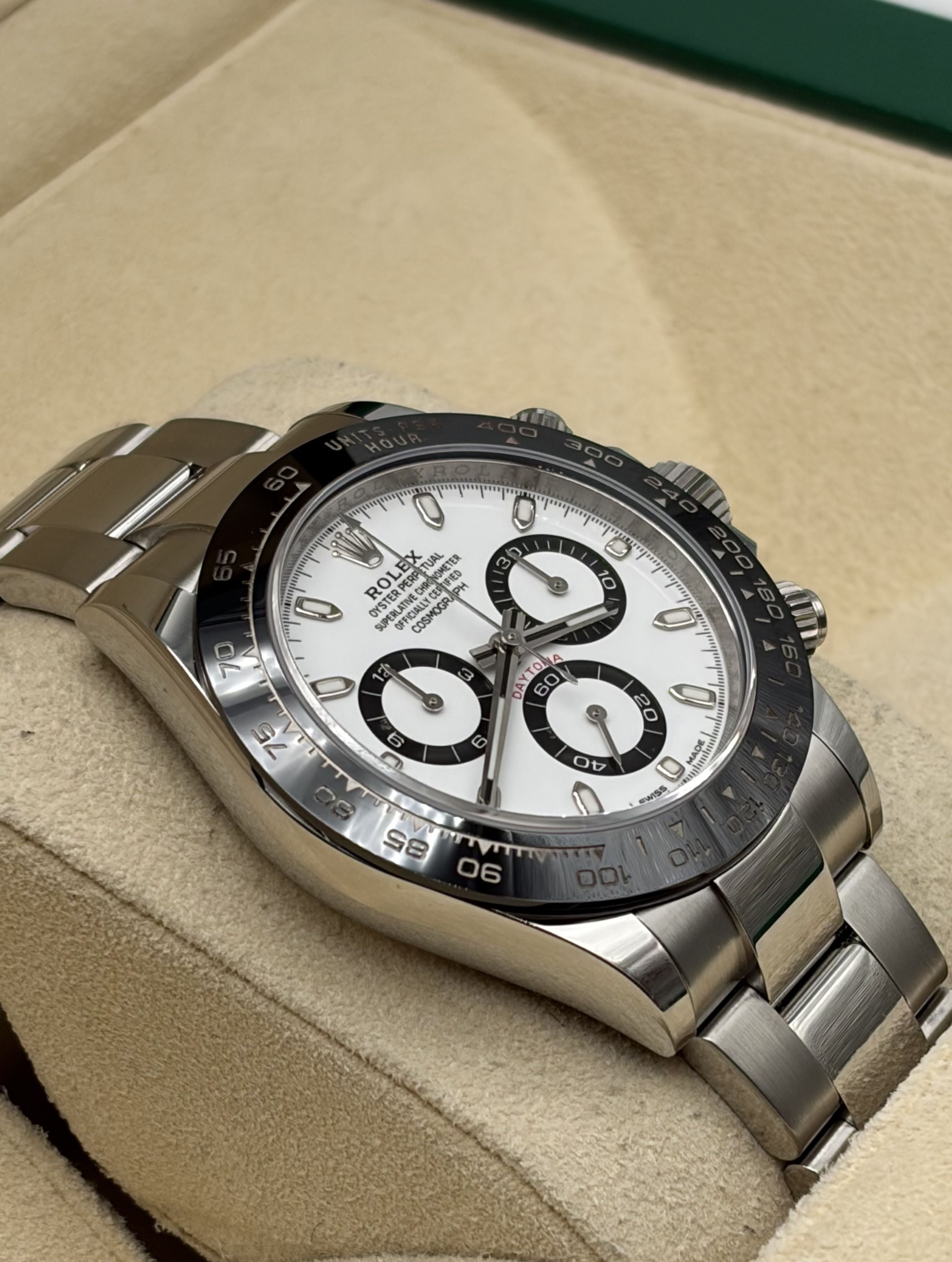Rolex Daytona Acero Esf. Blanca (Panda)