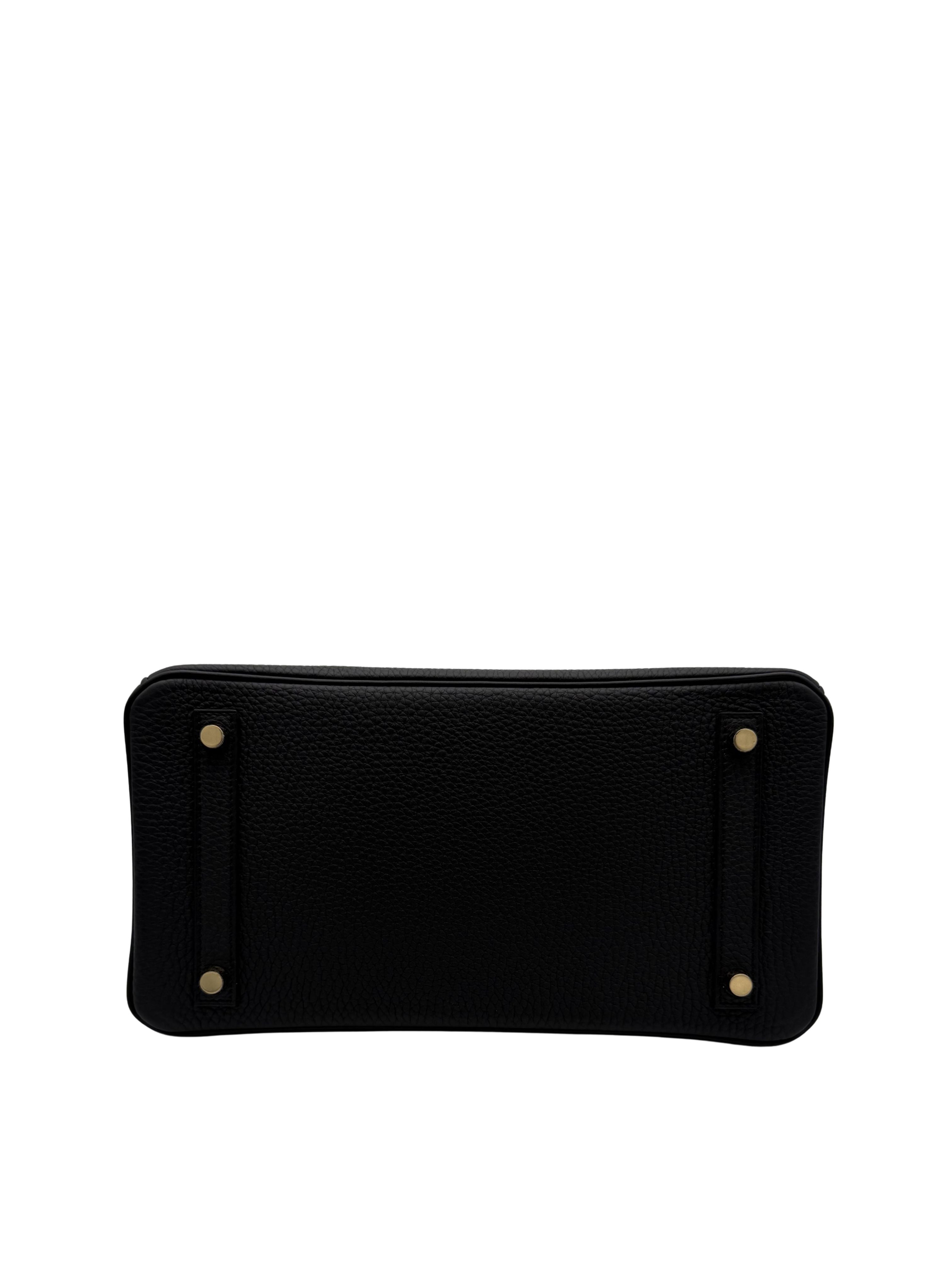 Hermès Birkin 30 Togo Black Gold Hardware