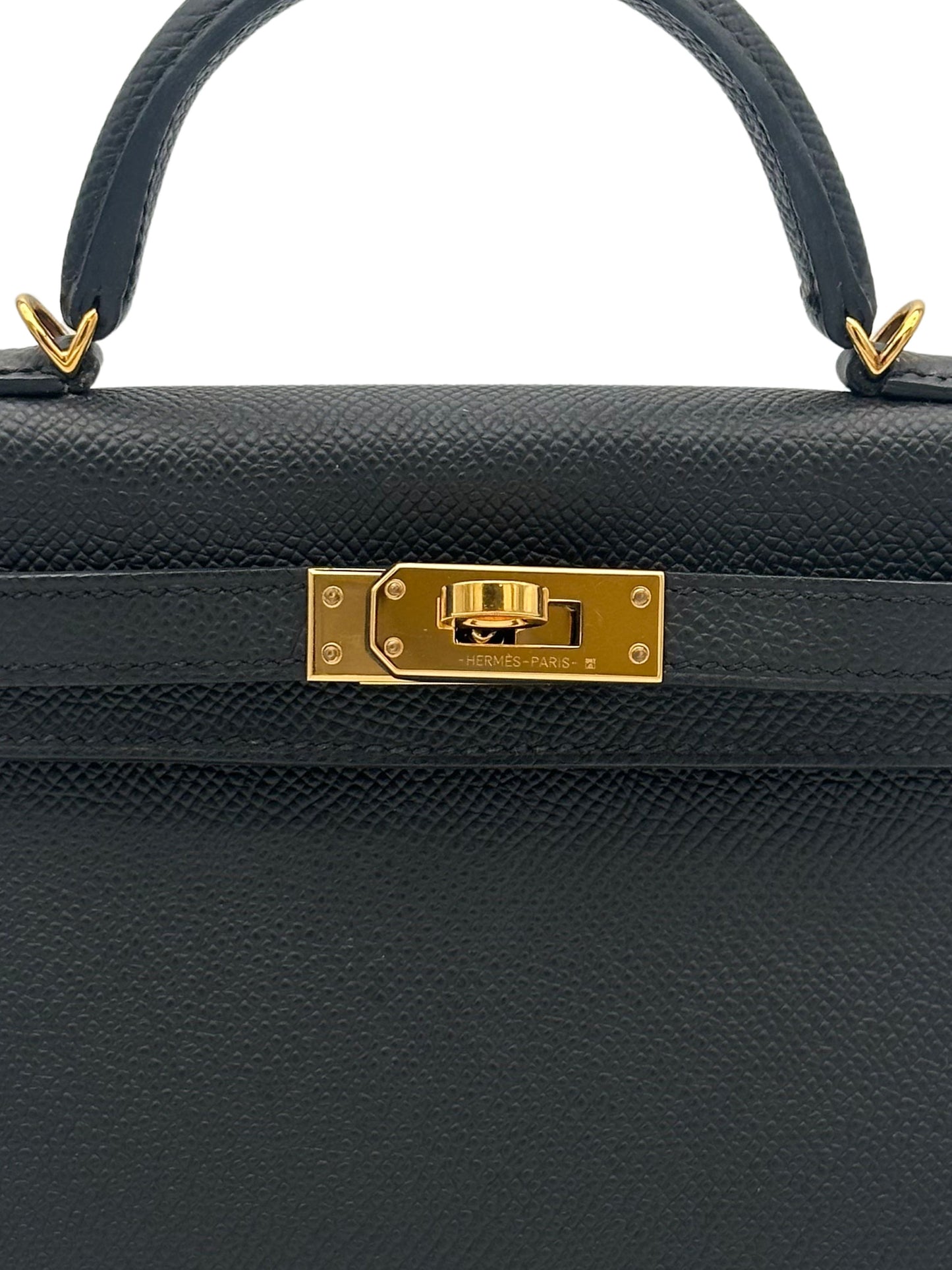 Hermès Kelly Mini HSS Epsom Black/Rose Extreme