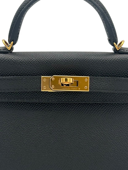 Hermès Kelly Mini HSS Epsom Black/Rose Extreme