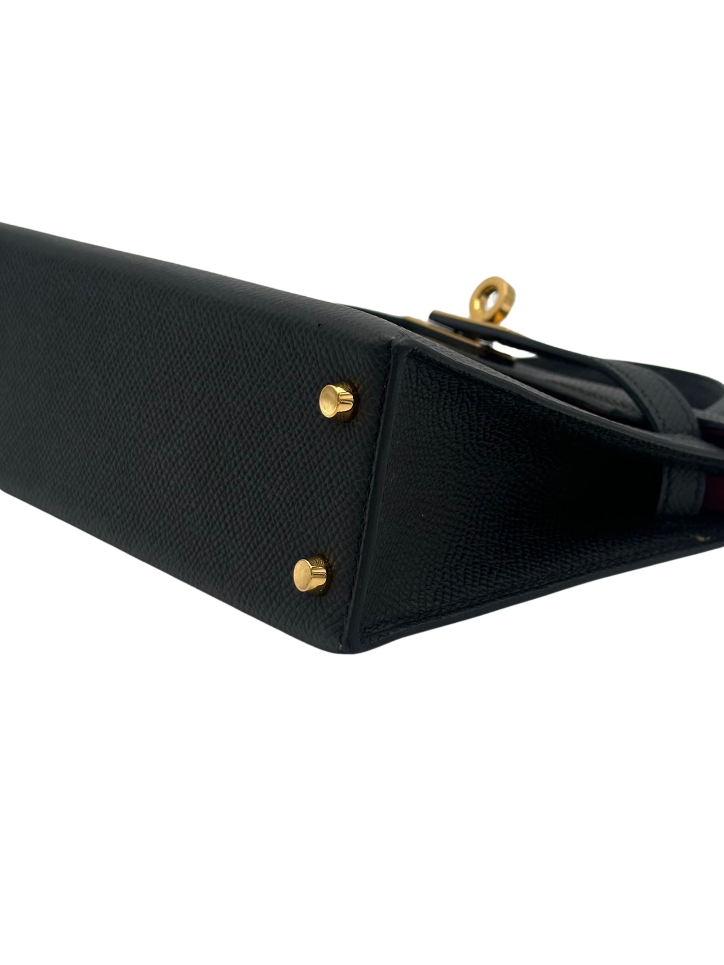 Hermès Kelly Mini HSS Epsom Black/Rose Extreme