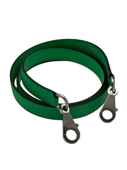 Hermès Kelly 25 Epsom Vert Comics Palladium Hardware