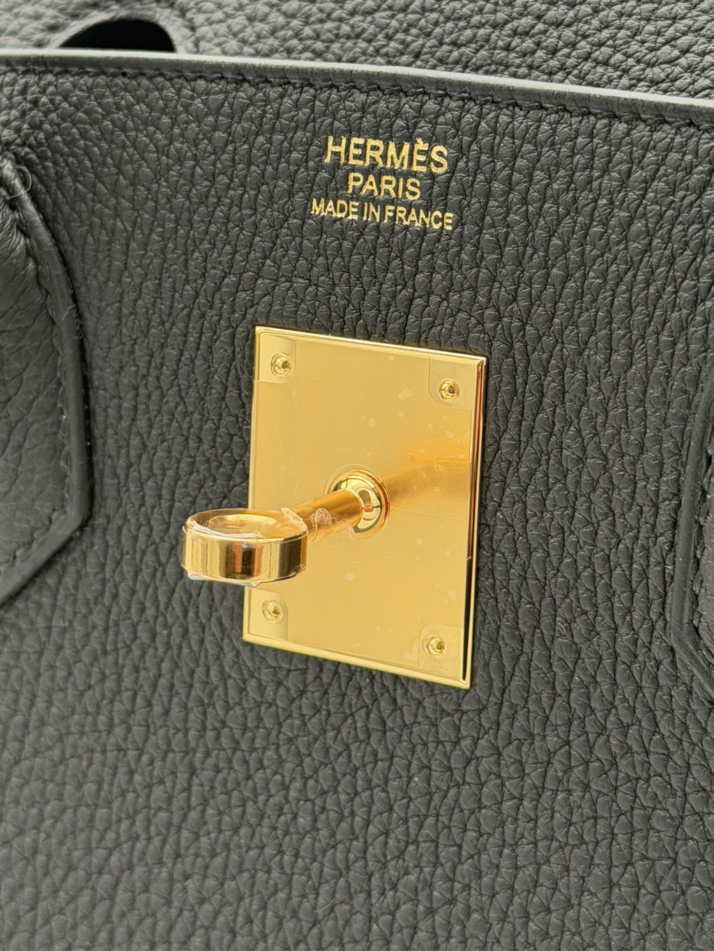 Hermès Birkin 30 Togo Black Gold Hardware