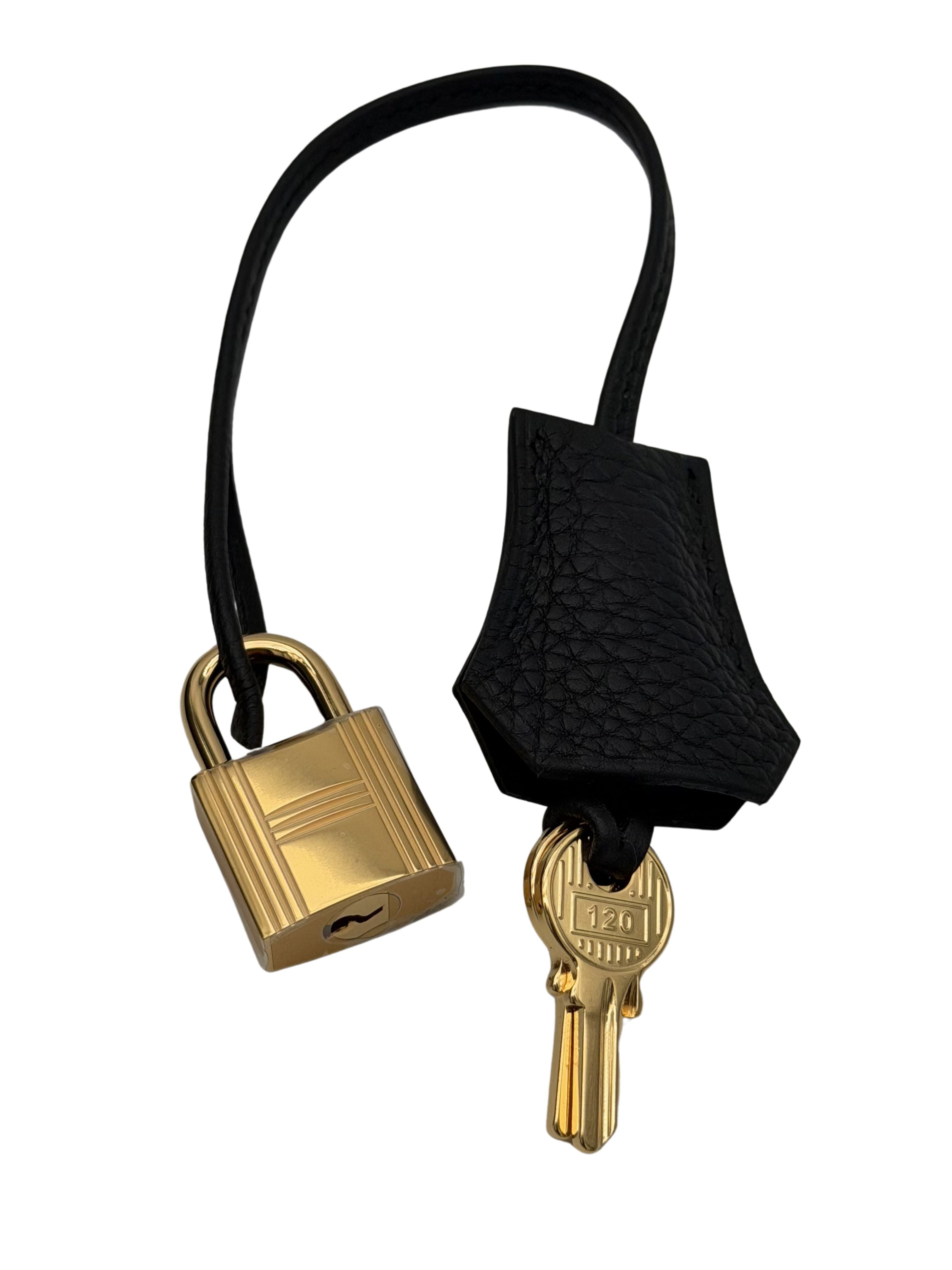 Hermès Birkin 30 Togo Black Gold Hardware