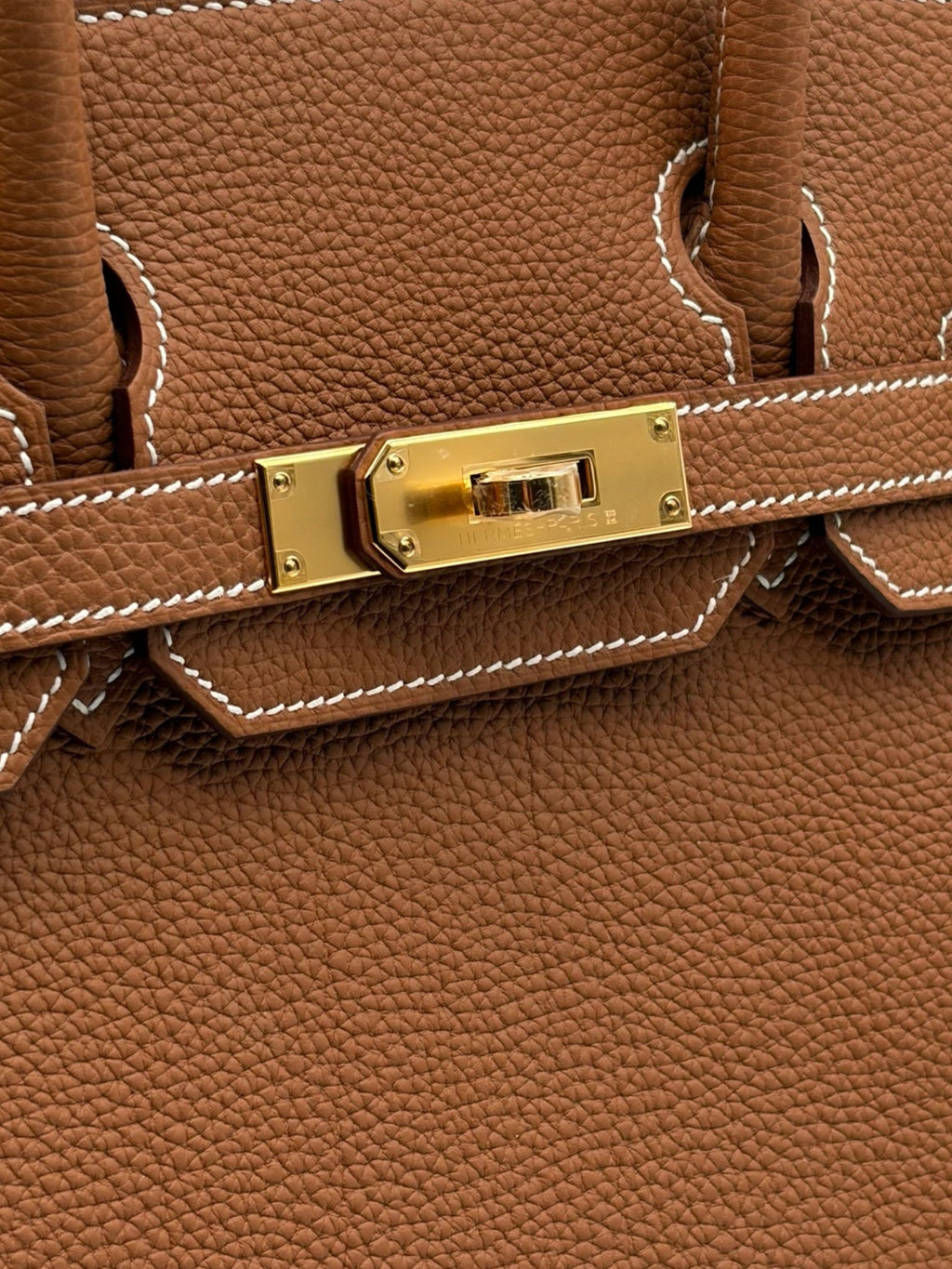 Hermès Birkin 30 Togo Gold Gold Hardware