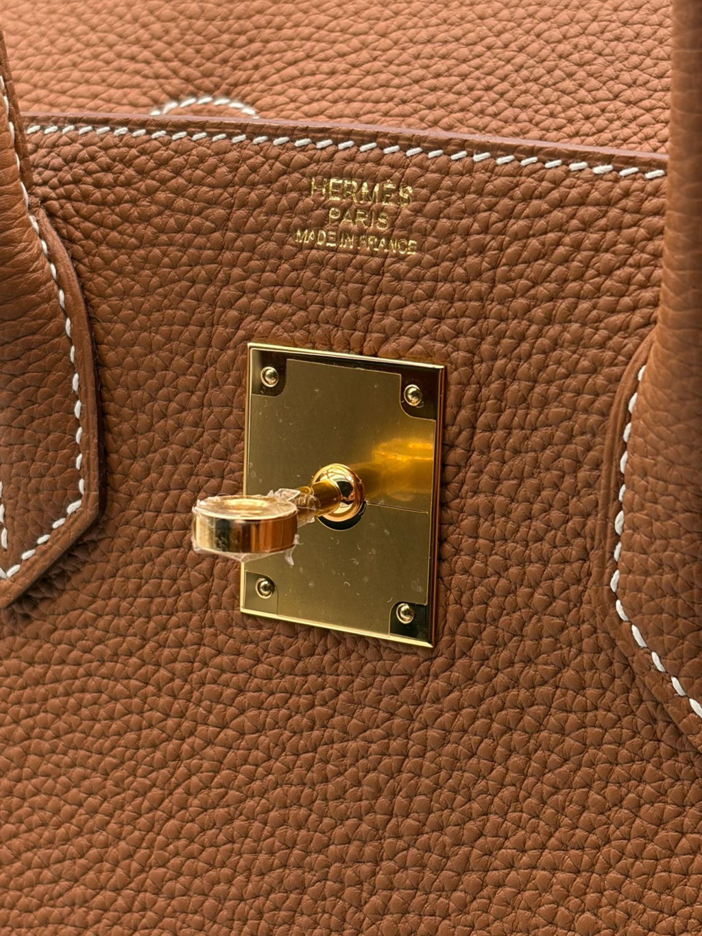 Hermès Birkin 30 Togo Gold Gold Hardware