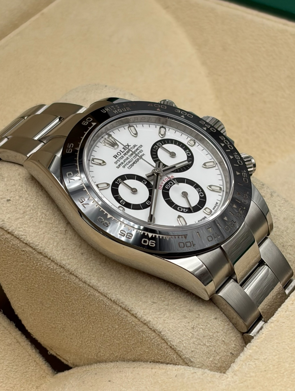 Rolex Daytona Steel White Dial (Panda)