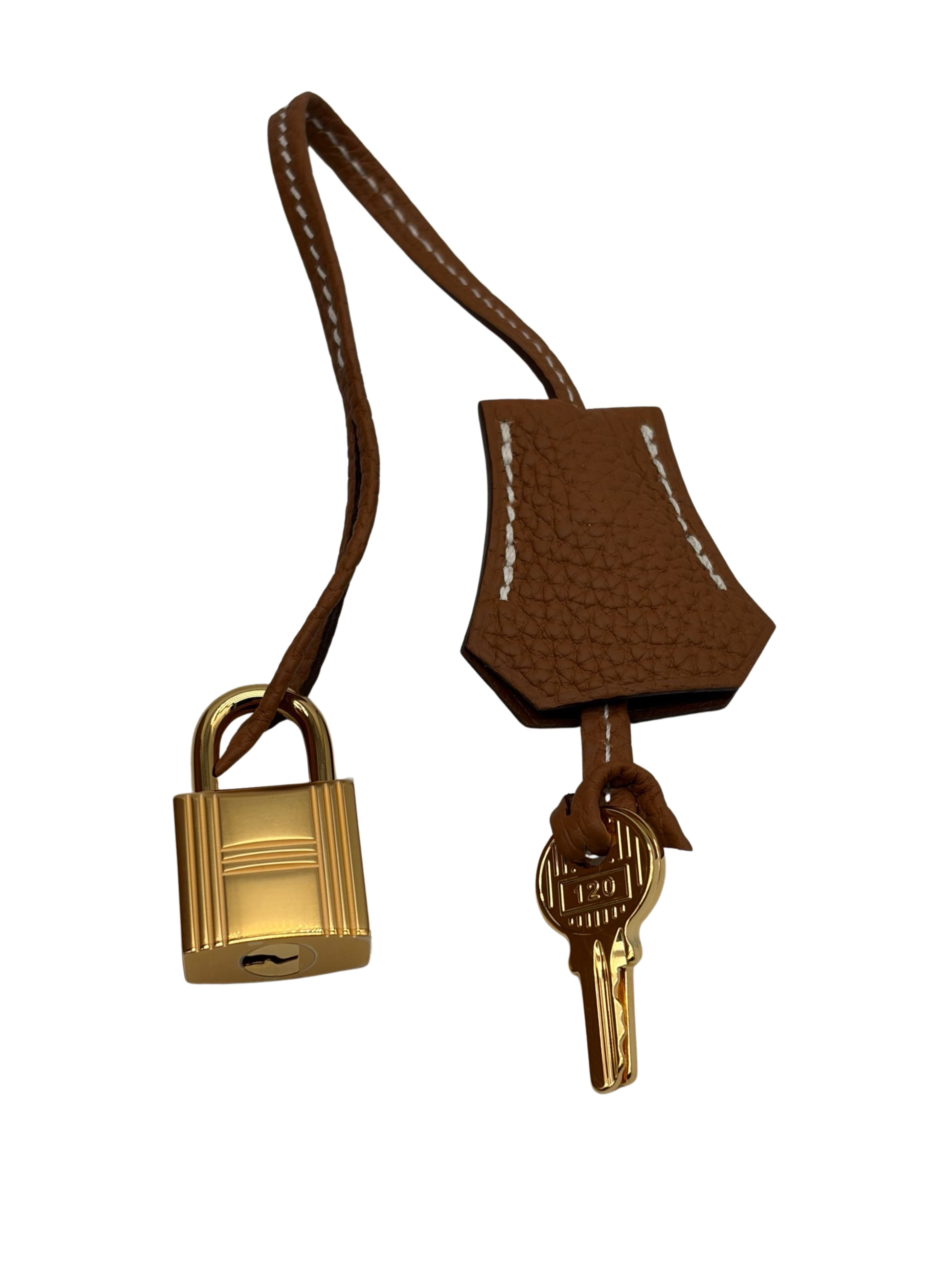 Hermès Birkin 30 Togo Gold Gold Hardware