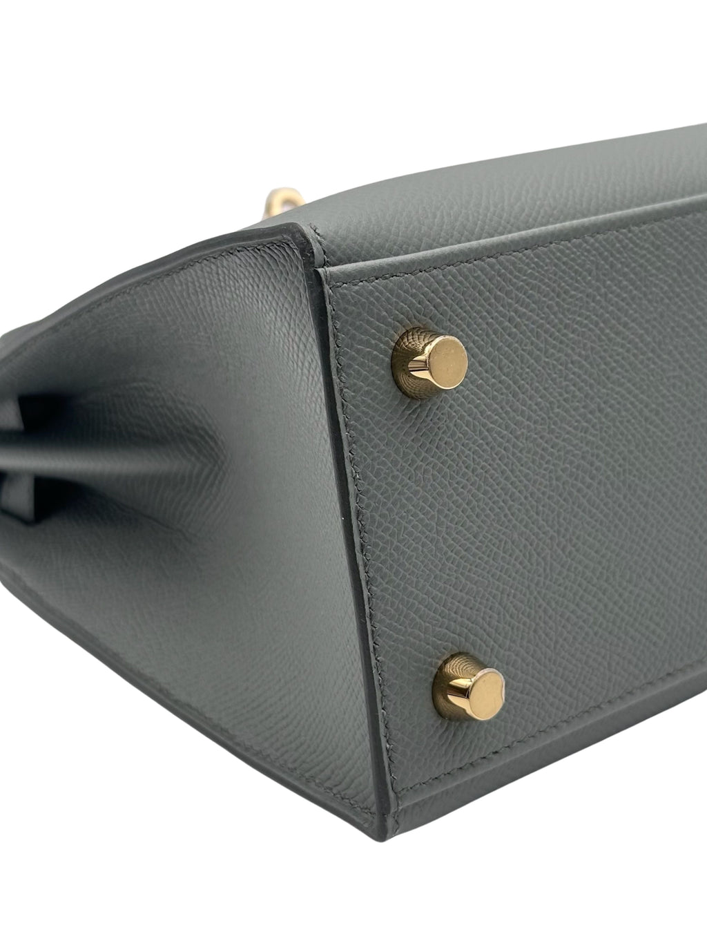 Hermès Kelly 25 Epsom Vert Amande Gold Hardware