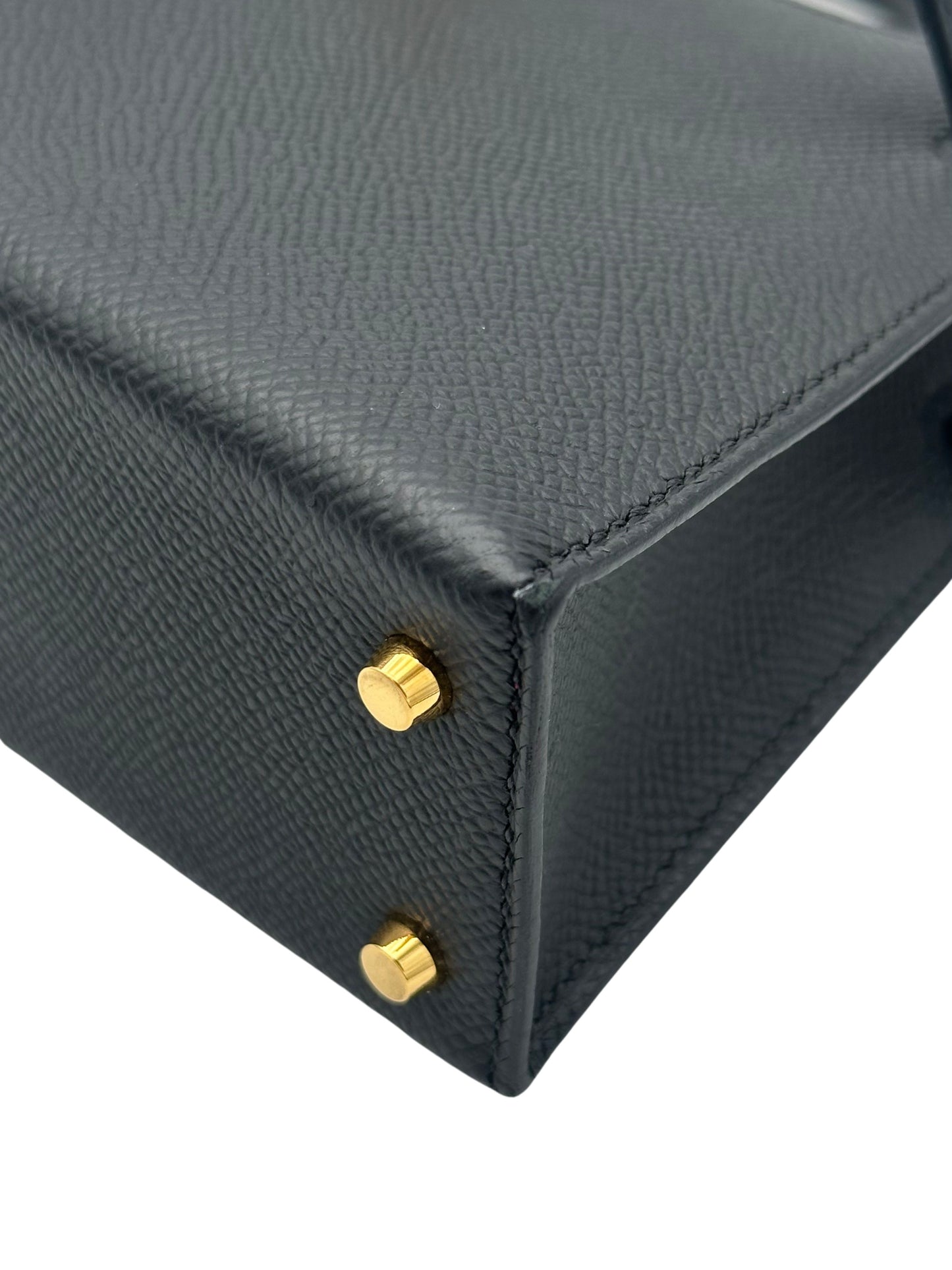 Hermès Kelly Mini HSS Epsom Black/Rose Extreme