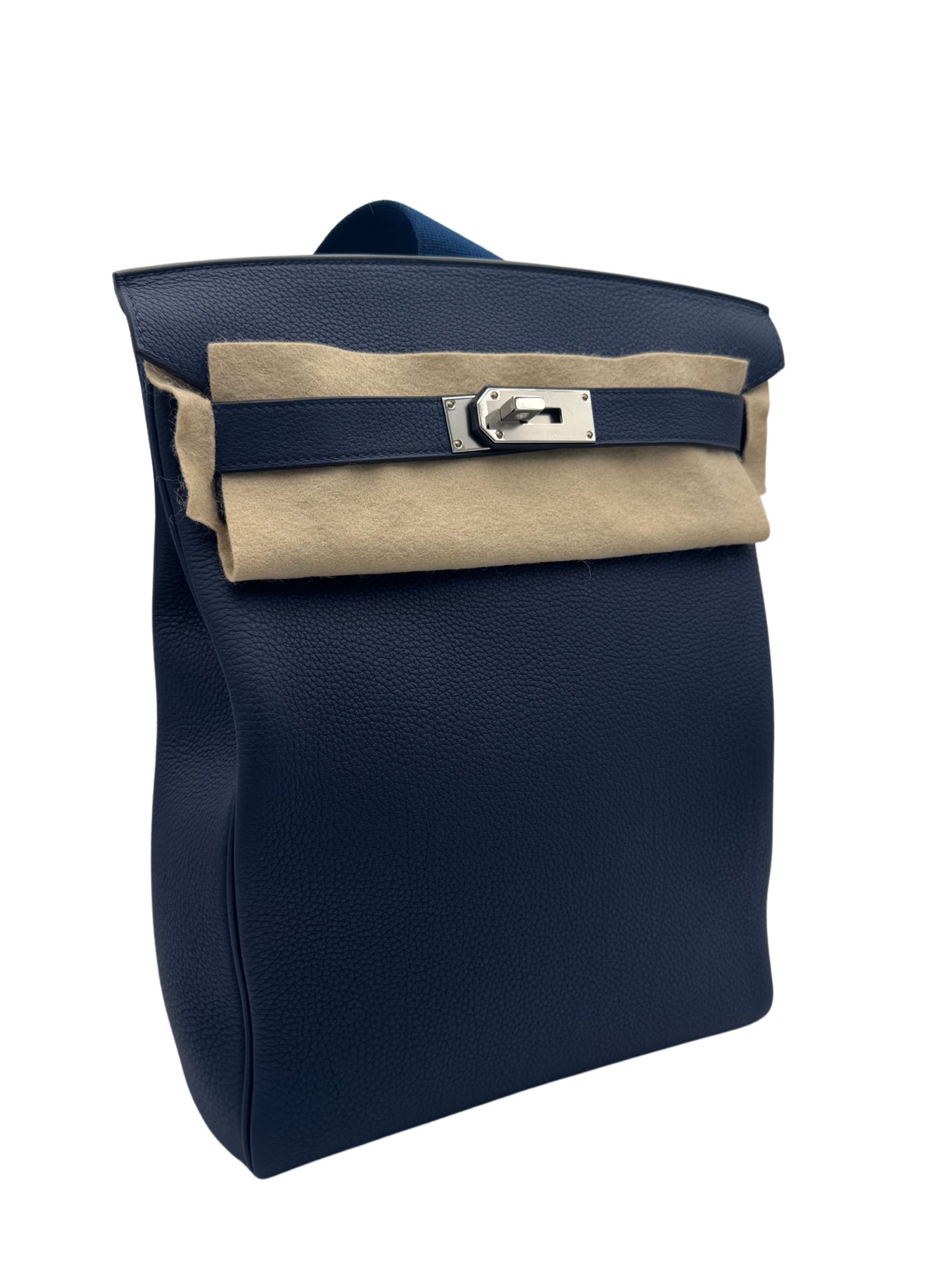 Hermès Hac A Dos GM Togo Blue Navy