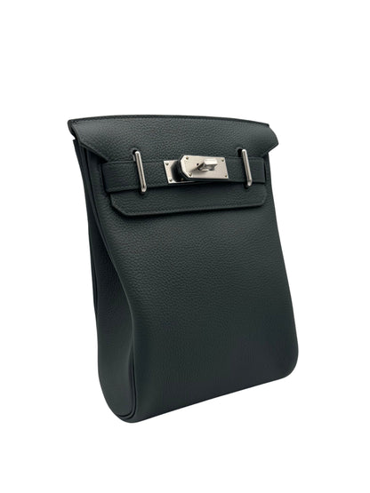 Hermès Hac A Dos PM Togo Vert Mangrove