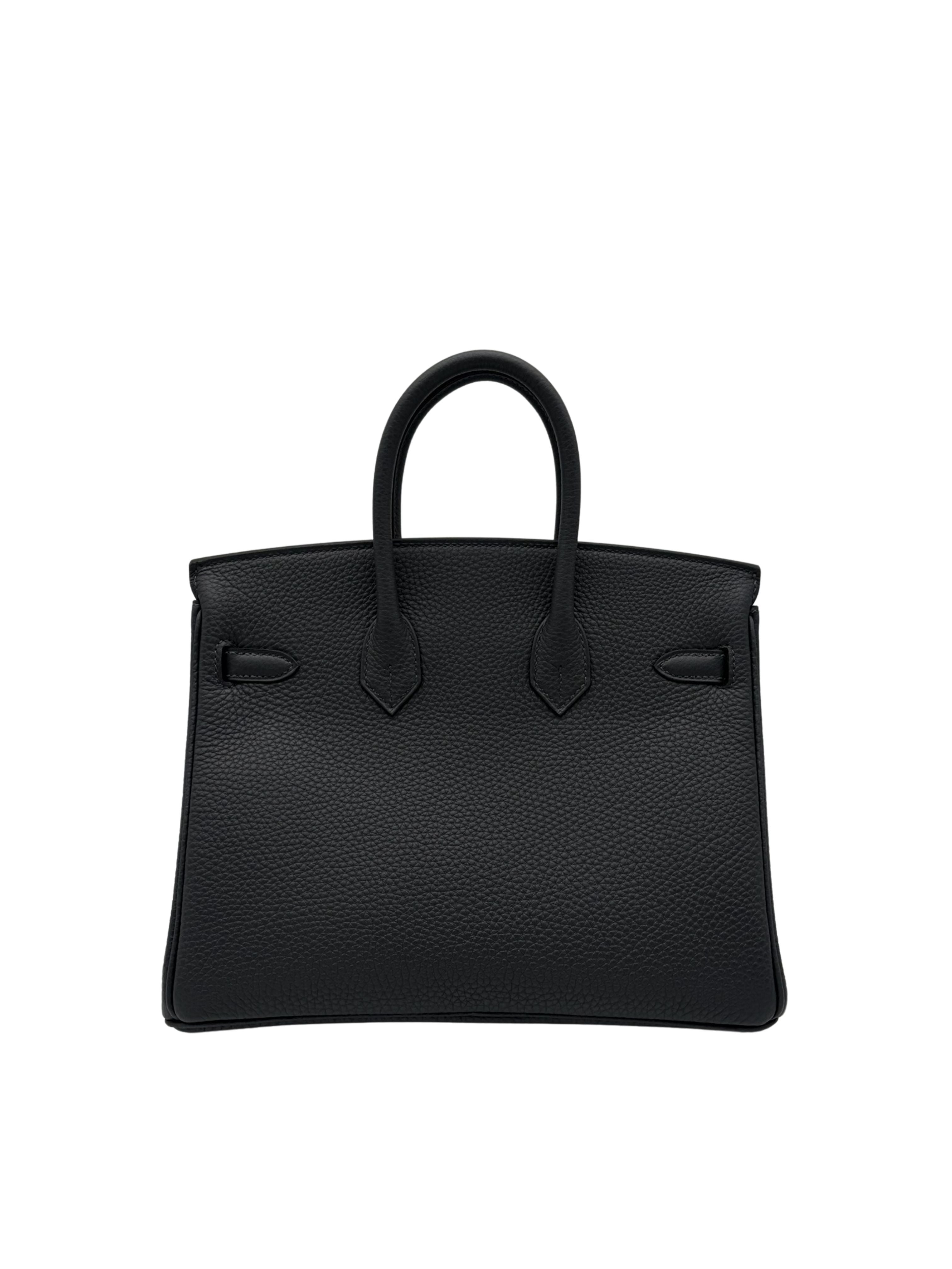 Hermès Birkin 25 Togo Gris Misty Gold Hardware