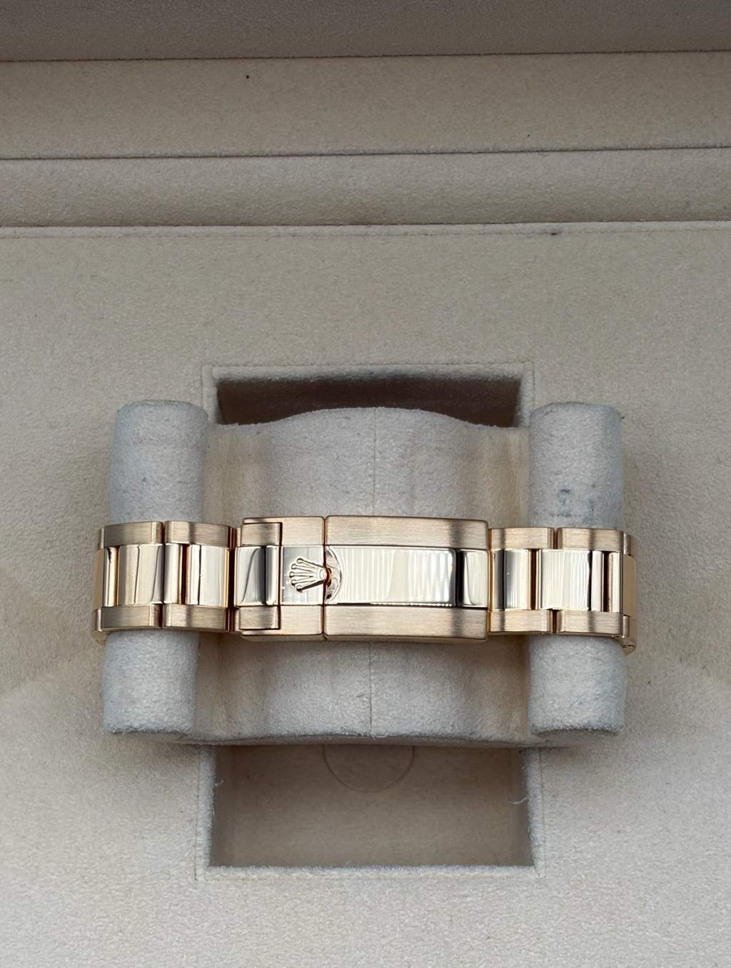 Rolex GMT-Master II Gold Green Dial Oyster