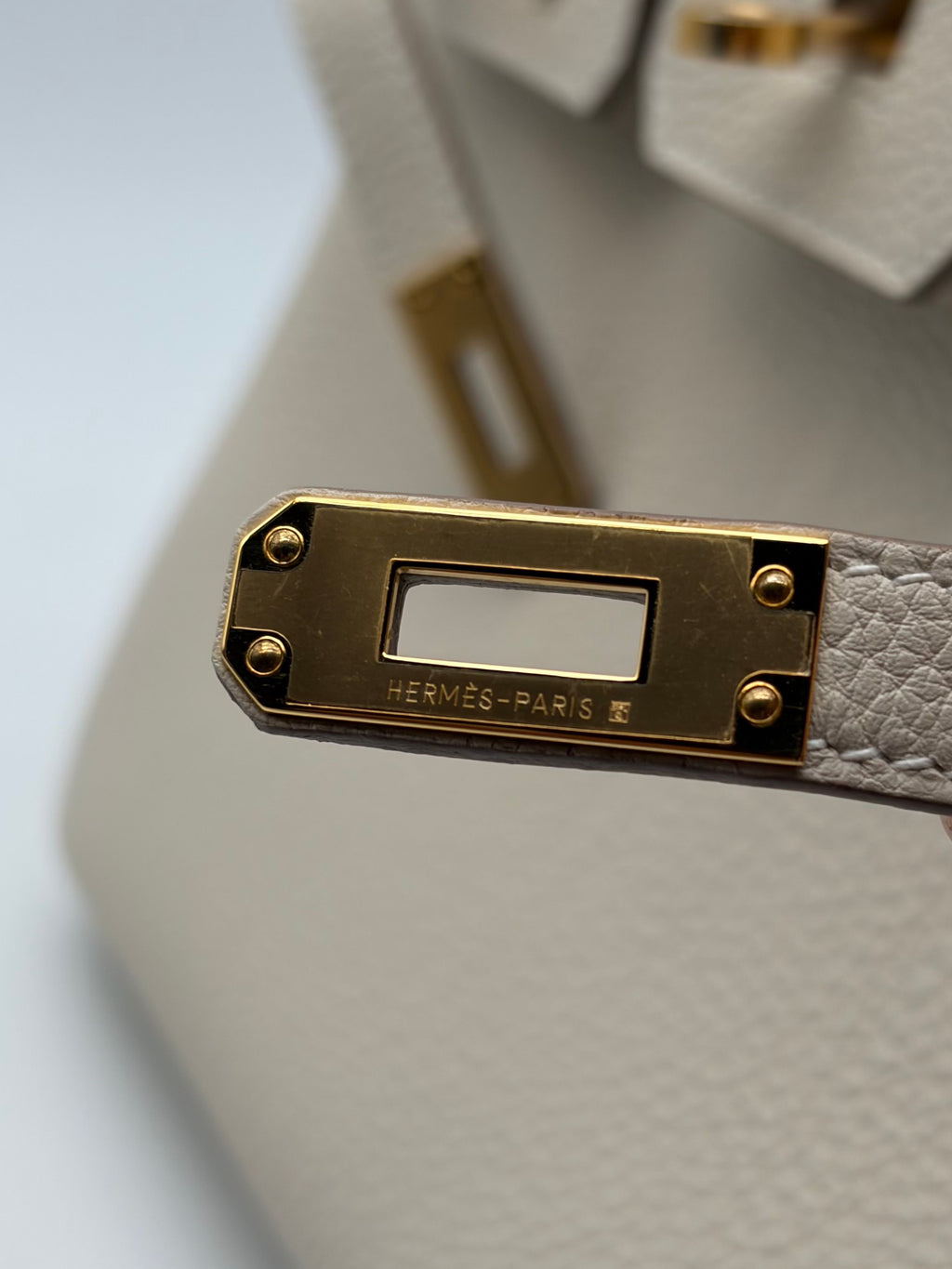 Hermès Birkin 25 Togo Craie Gold Hardware