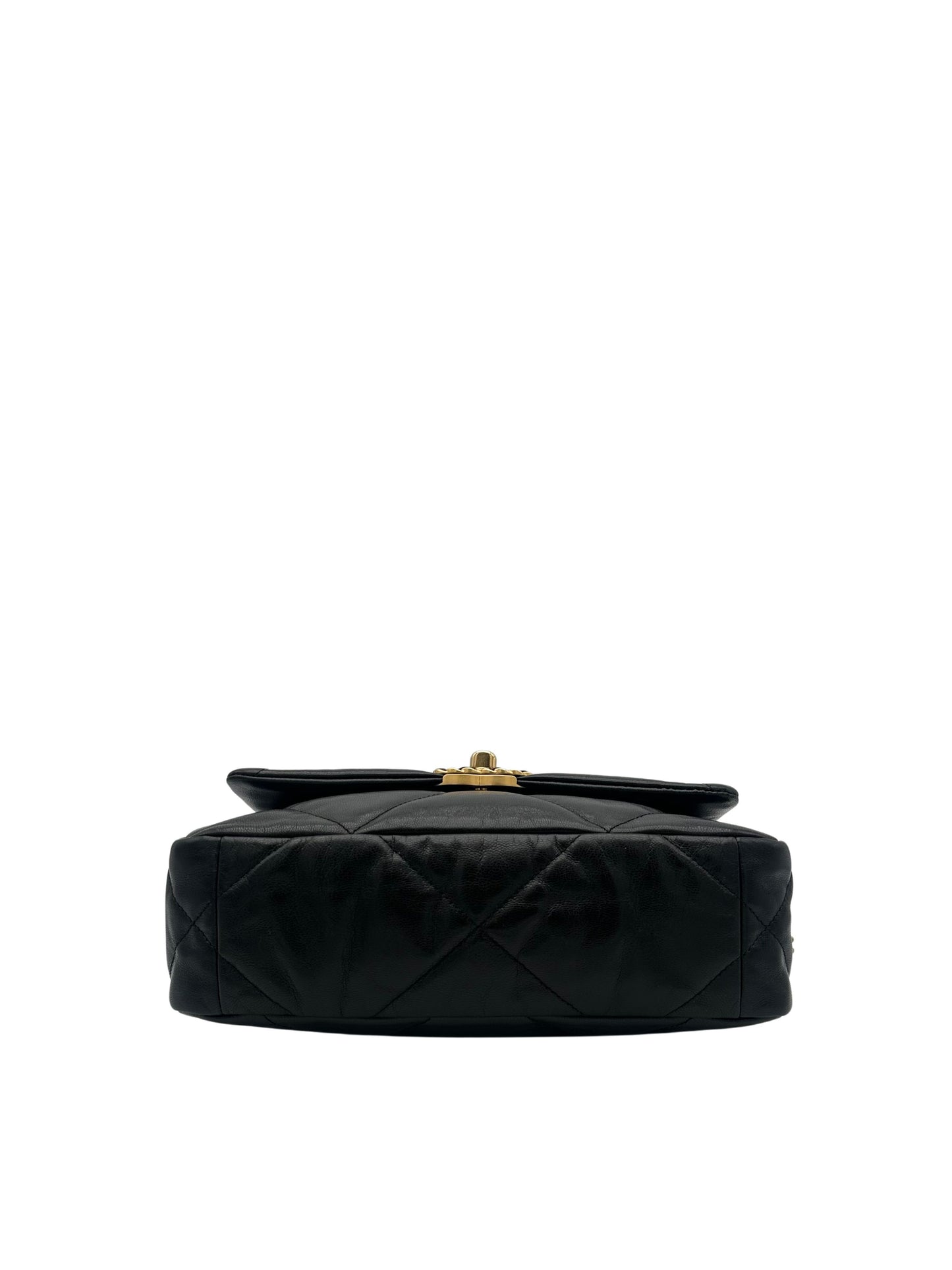 Chanel 19 Small Black Lambskin
