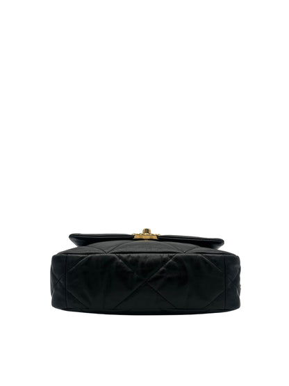 Chanel 19 Small Black Lambskin