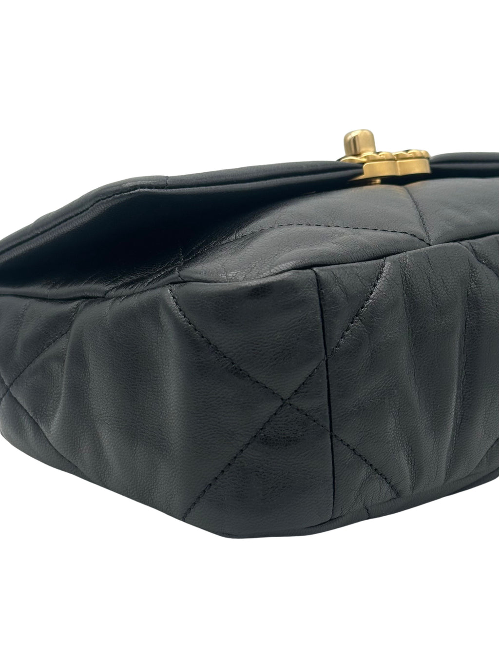 Chanel 19 Small Black Lambskin