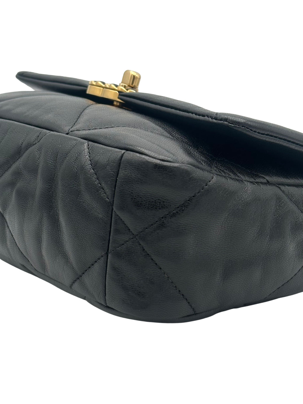 Chanel 19 Small Black Lambskin