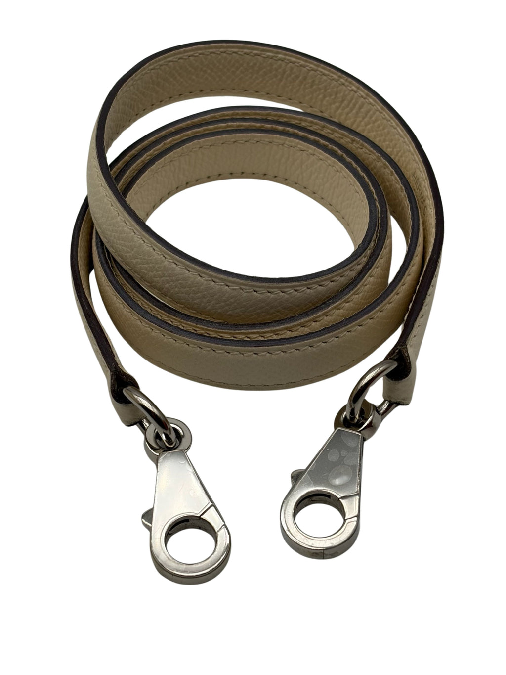 Hermès Kelly 25 Epsom Nata/Ocre Palladium Hardware