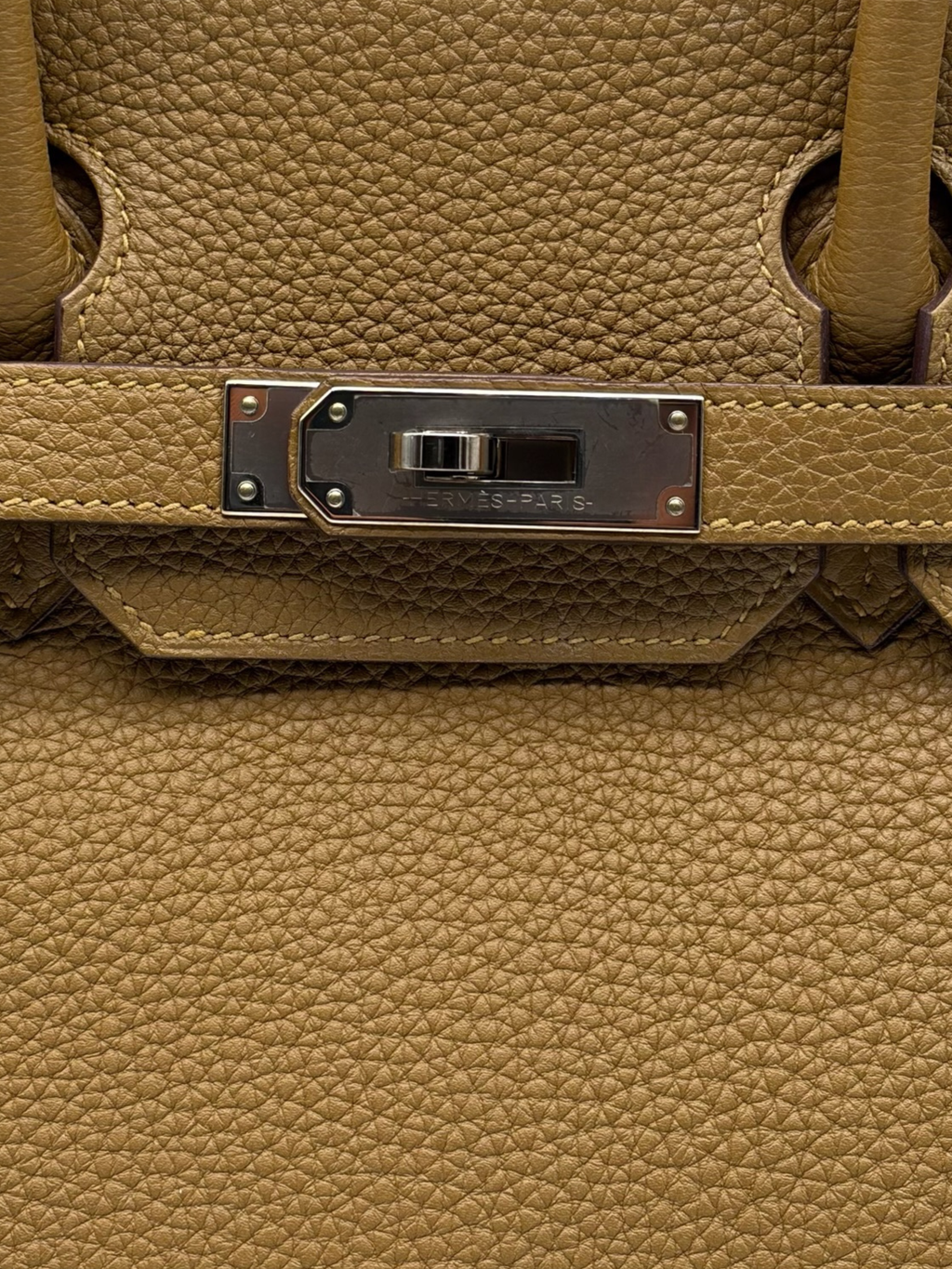 Hermès Birkin 30 Togo Bronce/Blue Palladium Hardware