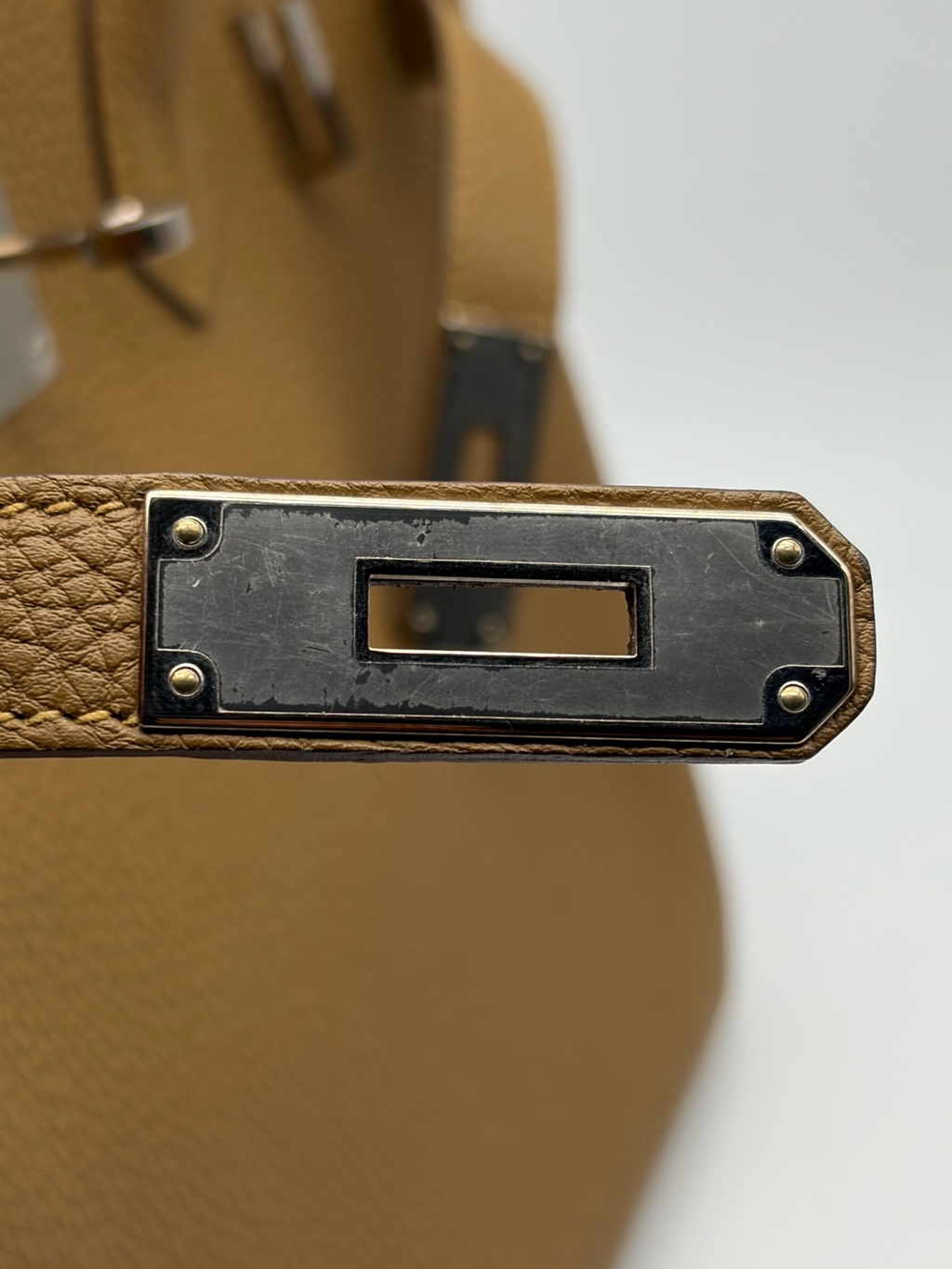 Hermès Birkin 30 Togo Bronce/Blue Palladium Hardware