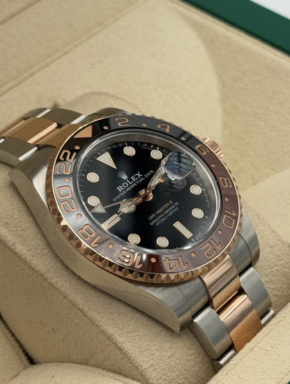 Rolex GMT-Master II Steel/Rose Gold "Root Beer"