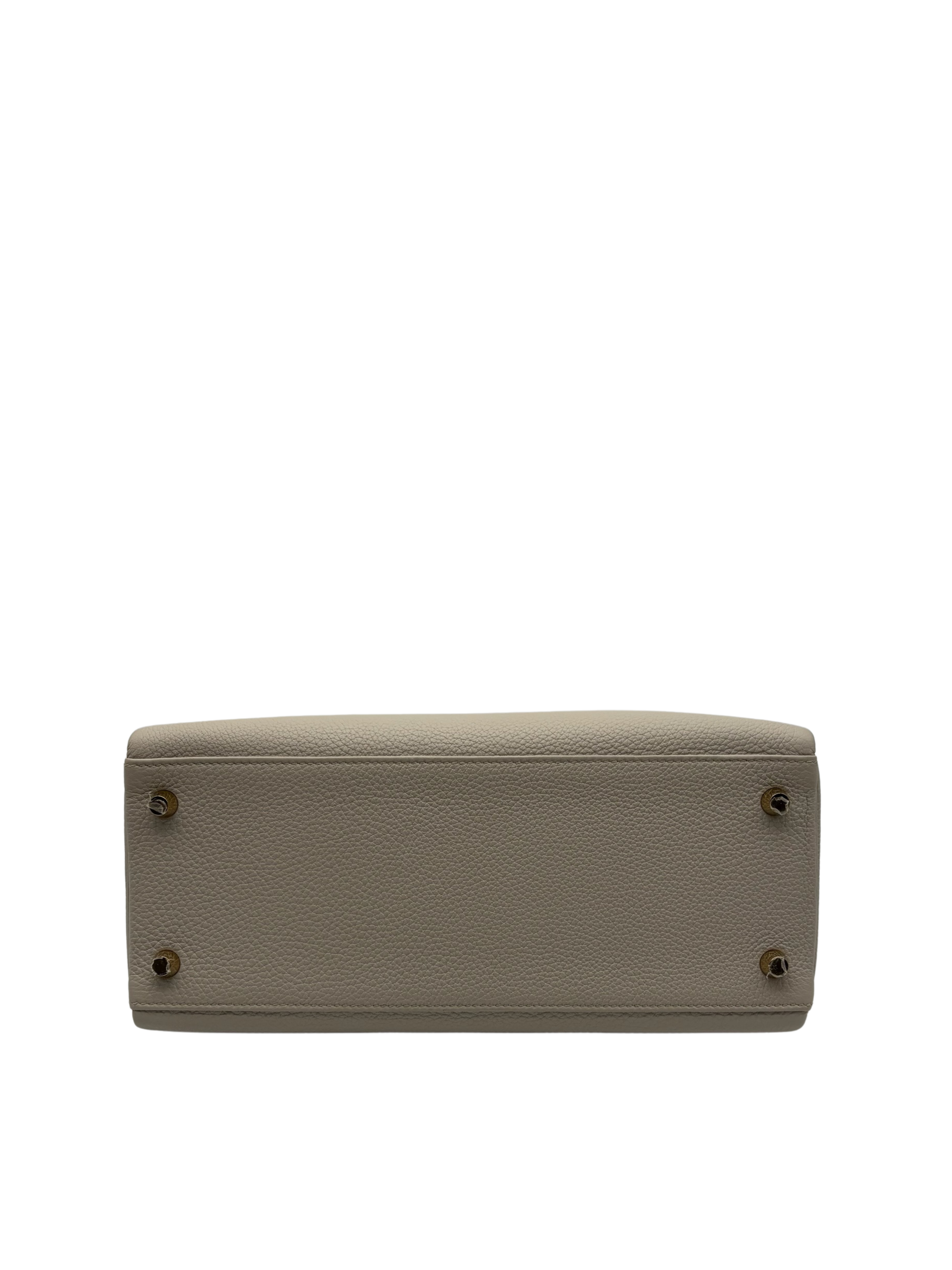 Hermès Kelly 28 Togo Beton Gold Hardware