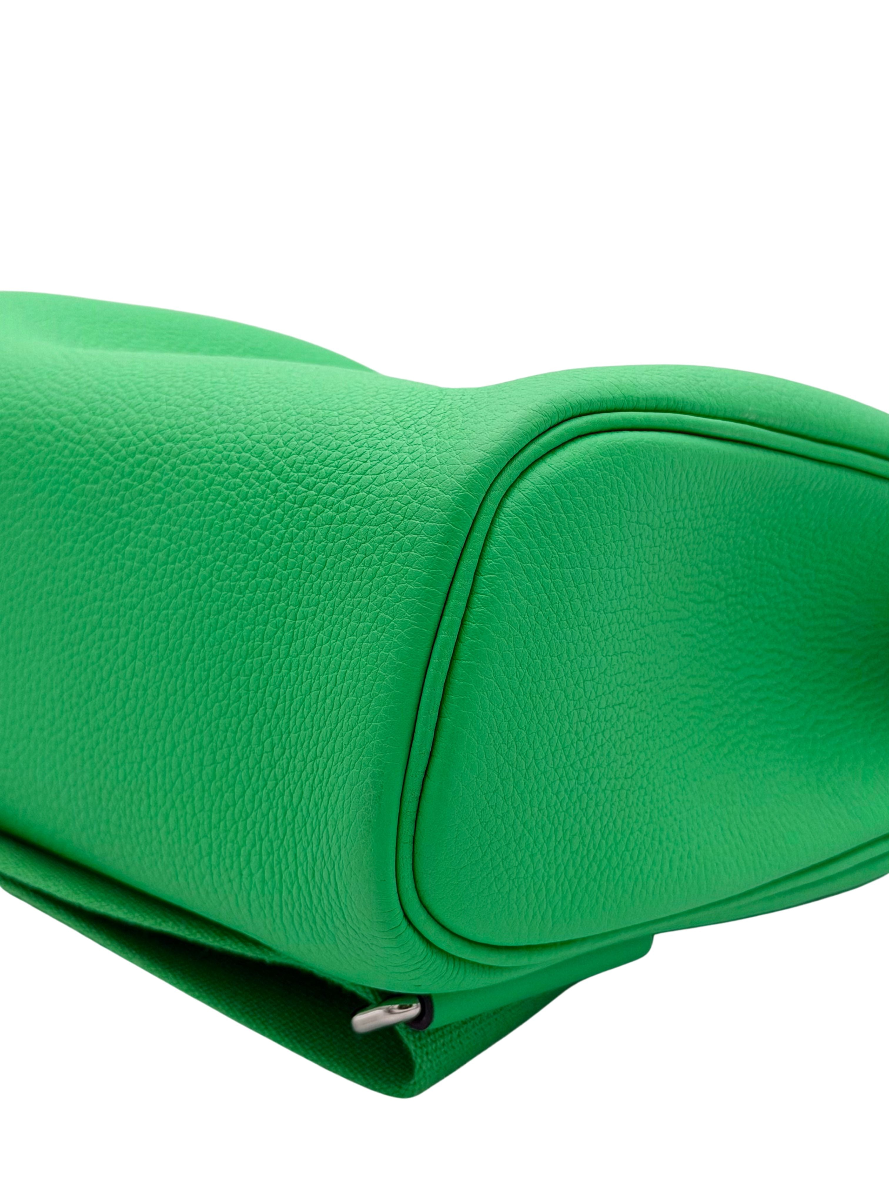 Hermès Hac A Dos PM Togo Vert Comics