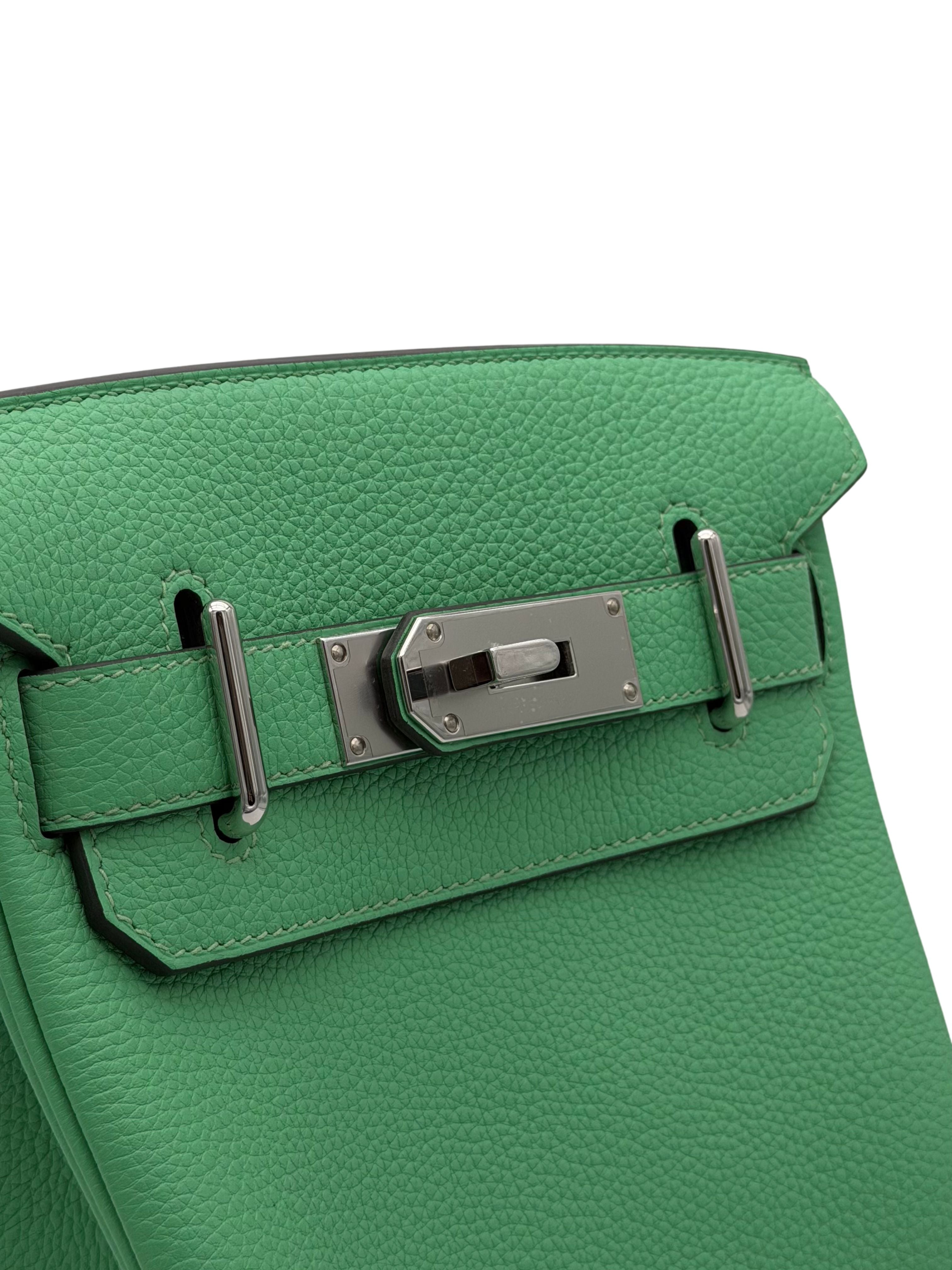 Hermès Hac A Dos PM Togo Vert Comics