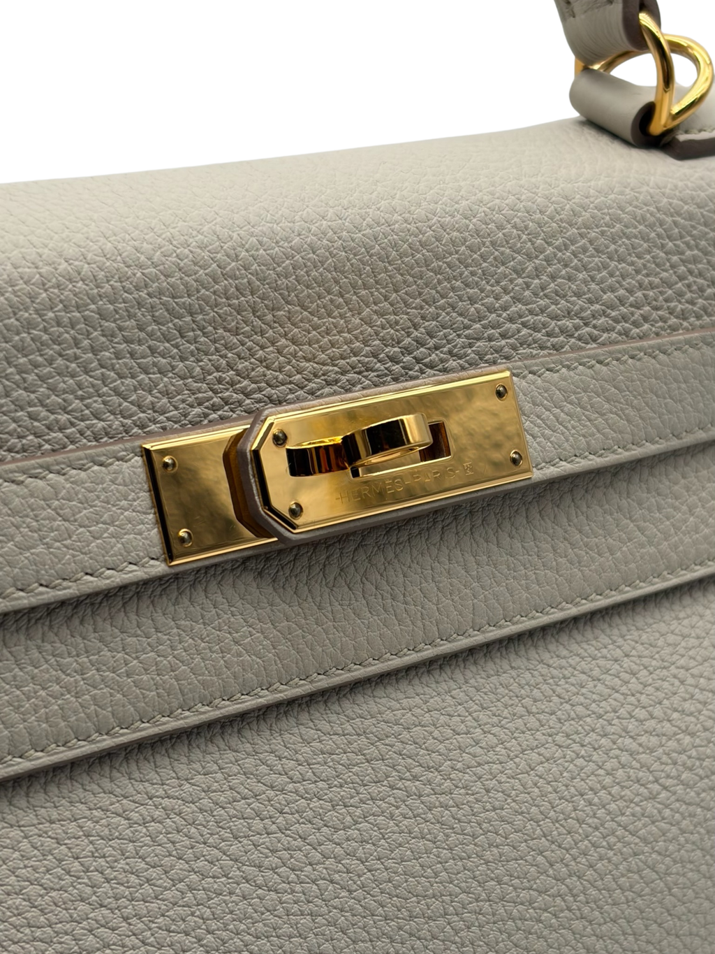 Hermès Kelly 28 Togo Beton Gold Hardware