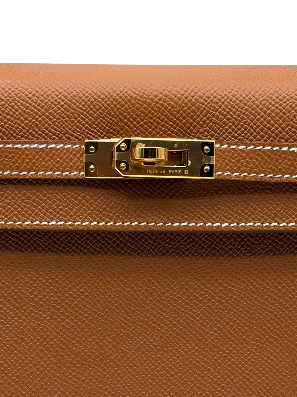 Hermès Kelly 25 Epsom Gold Gold Hardware