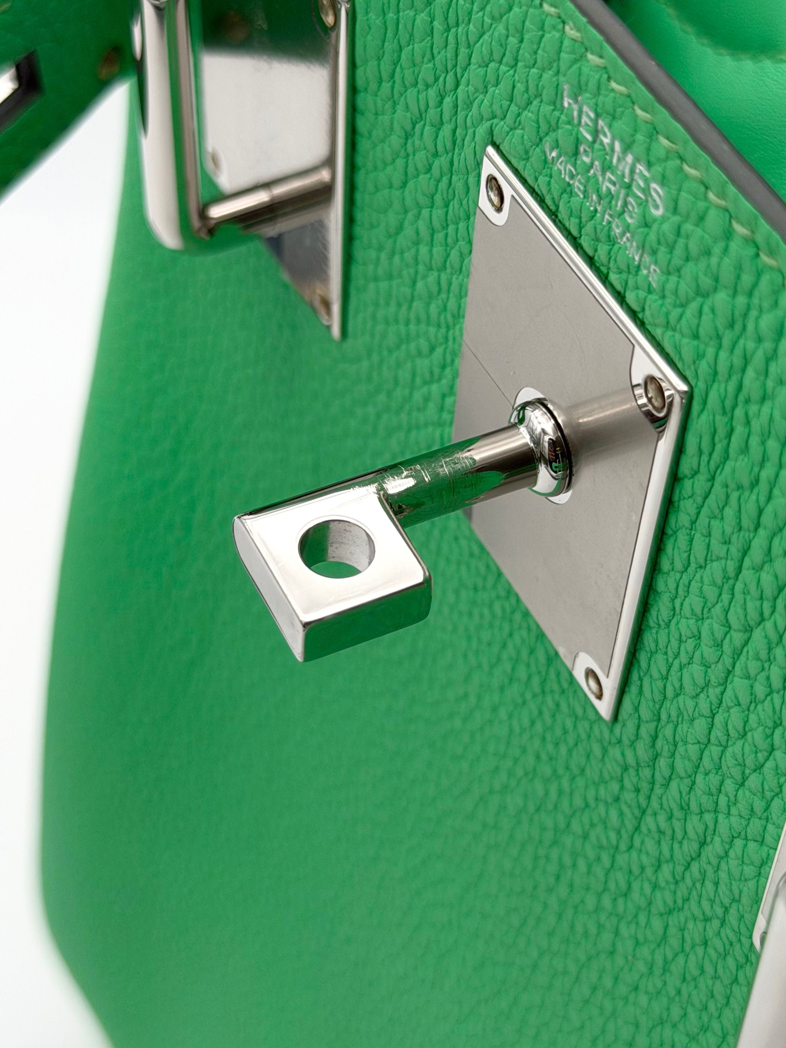 Hermès Hac A Dos PM Togo Vert Comics