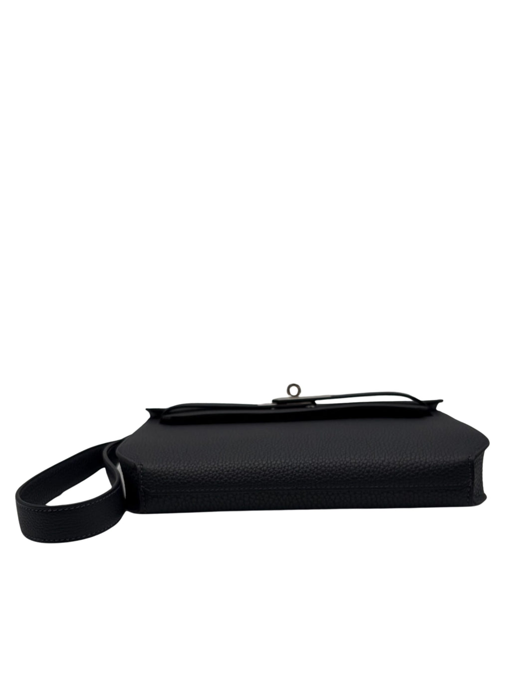 Hermès Kelly Dépêches 25 Togo Caban Palladium Hardware