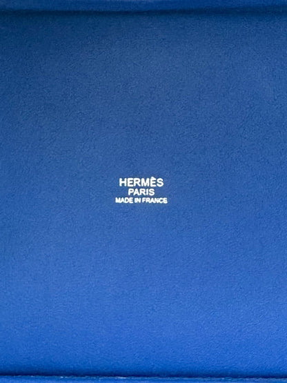 Hermès Picotin Cargo 18 Toile / Swift Blue Royal / Blue Egee