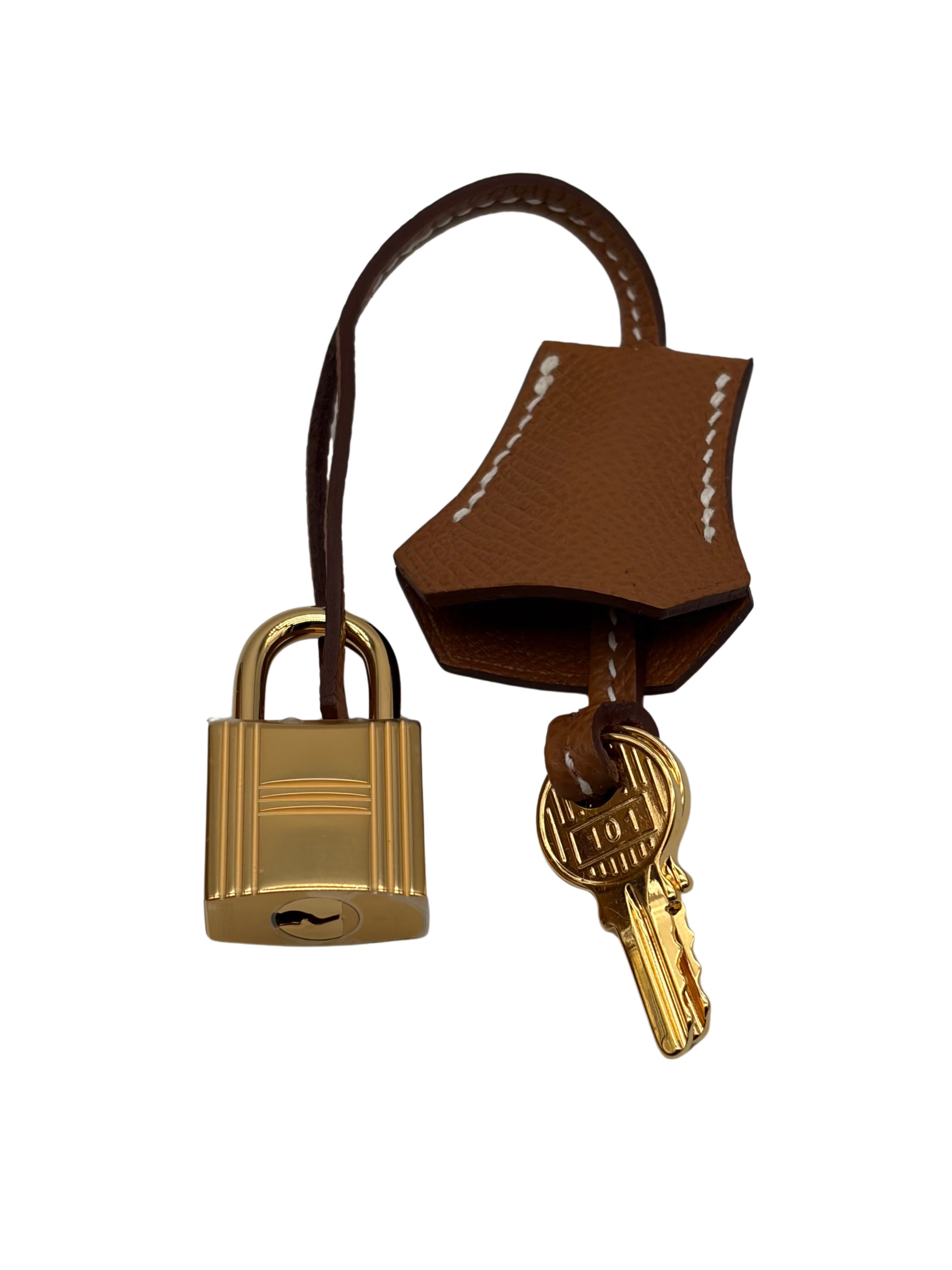 Hermès Kelly 25 Epsom Gold Gold Hardware