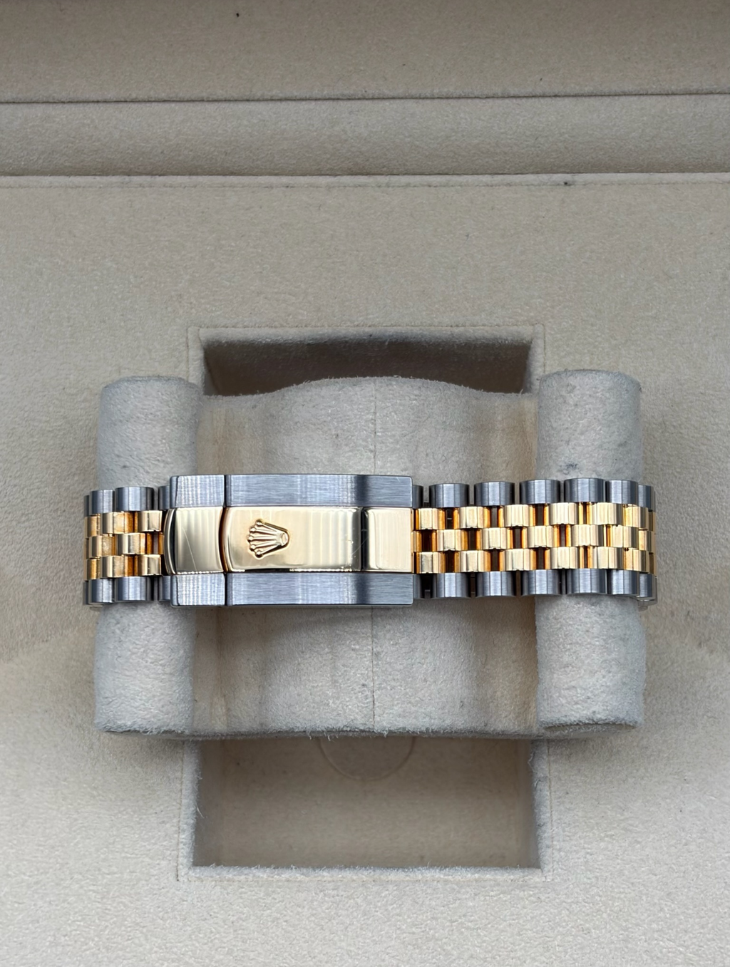 Rolex Datejust 36mm Steel/Gold Champagne Dial