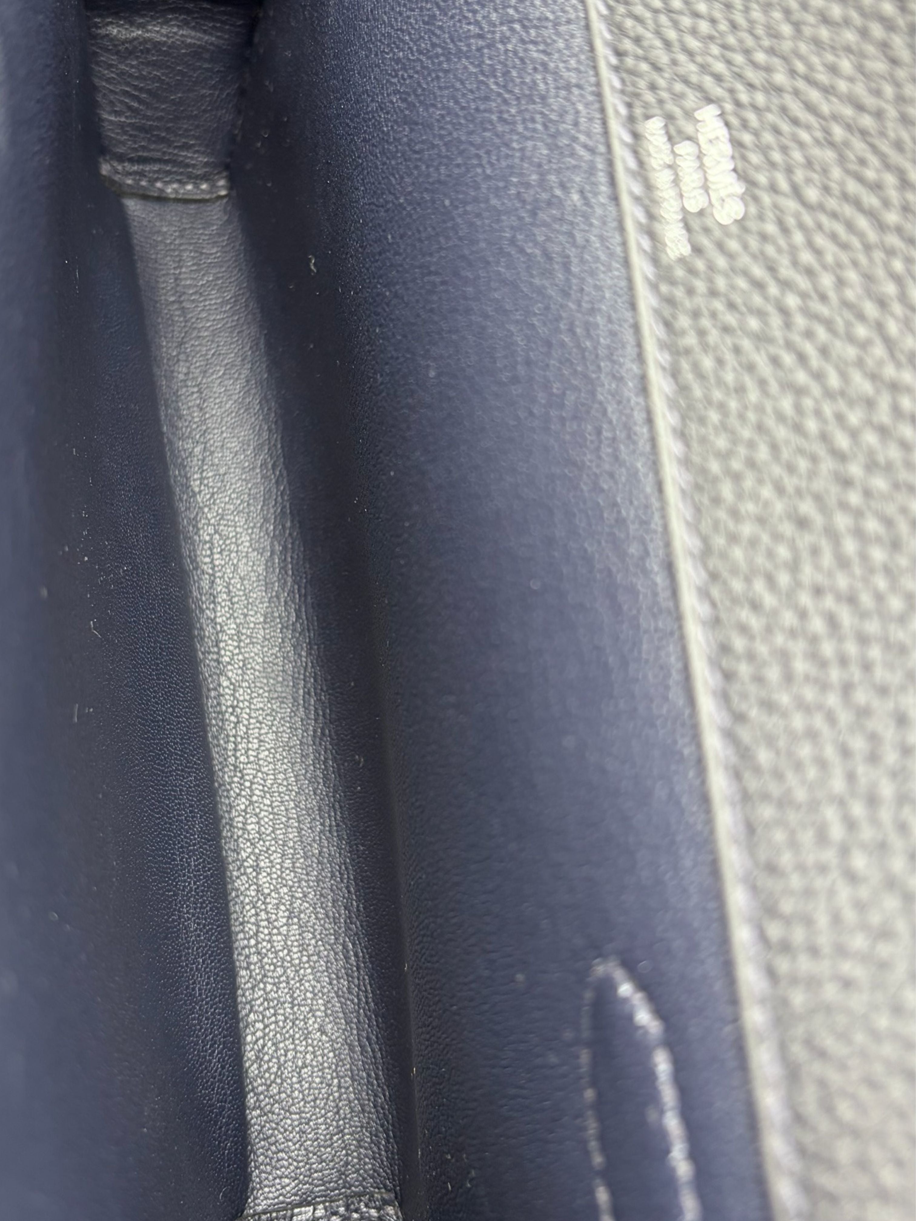 Hermès Kelly Dépêches 25 Togo Caban Palladium Hardware