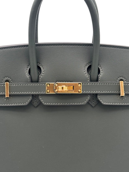 Hermès Birkin 25 Swift Vert Fonce Gold Hardware